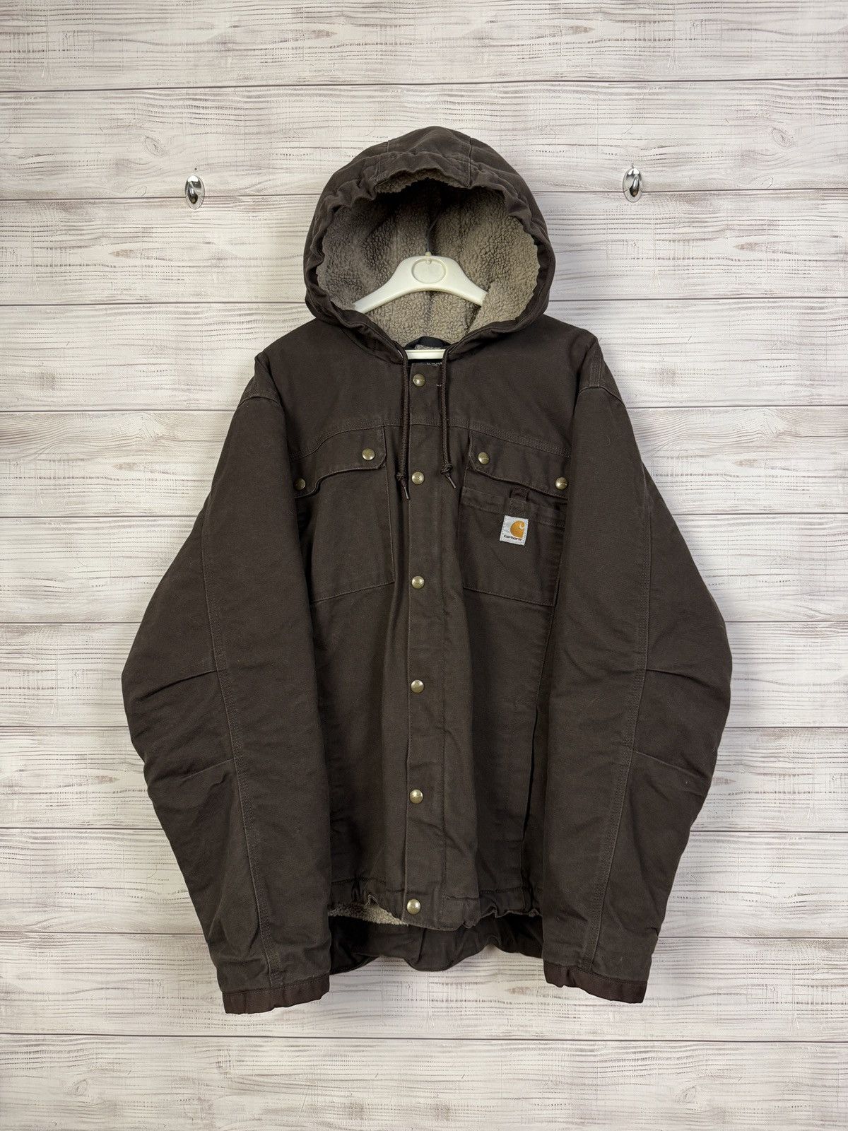 Carhartt Vintage Carhartt Parka Jacket Y2K Size L Size US XL / EU 56 / 4 - 11 Thumbnail