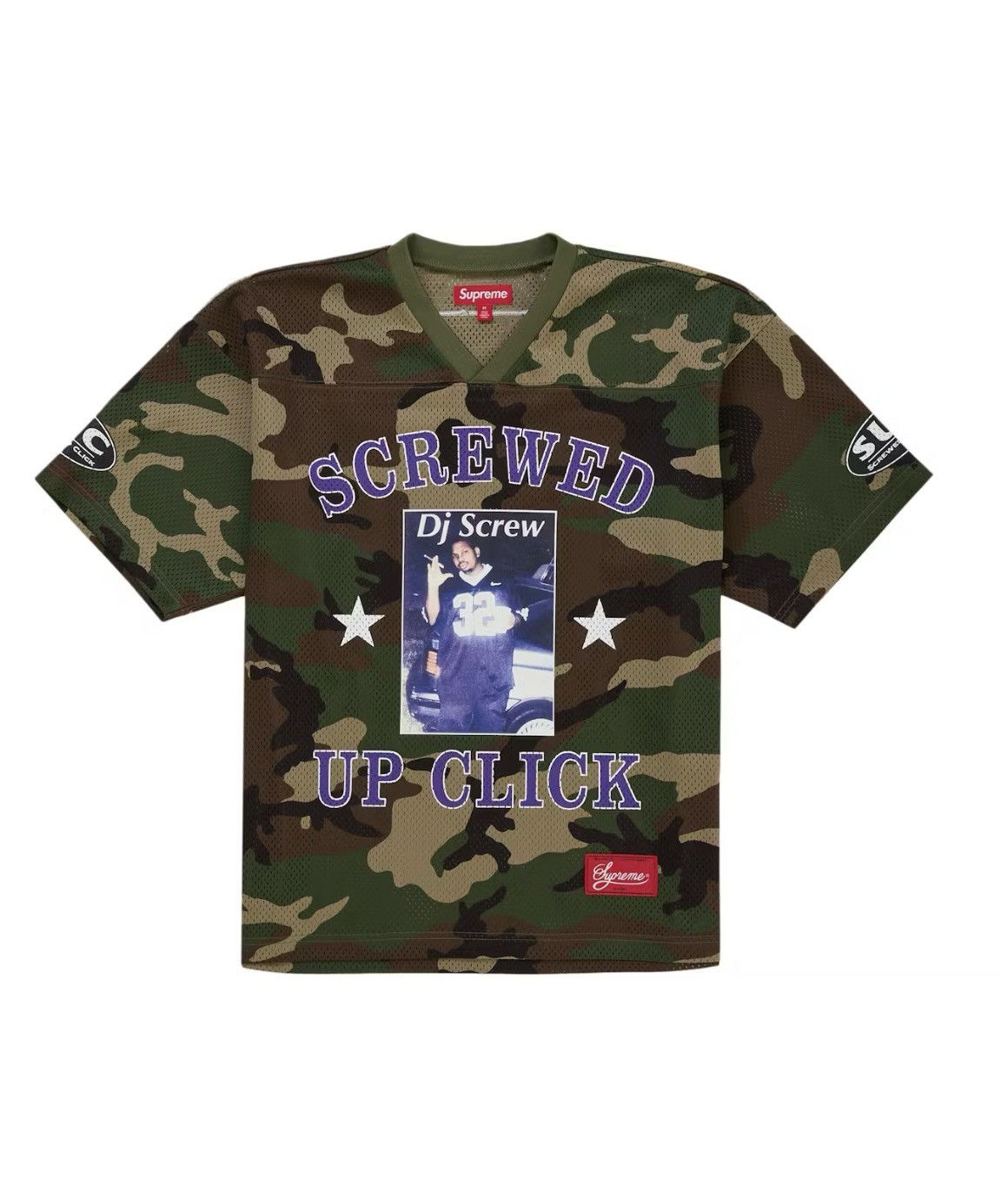 Supreme Supreme Dj Screw Woodland Camo Jersey Size US XL / EU 56 / 4 - 1 Thumbnail