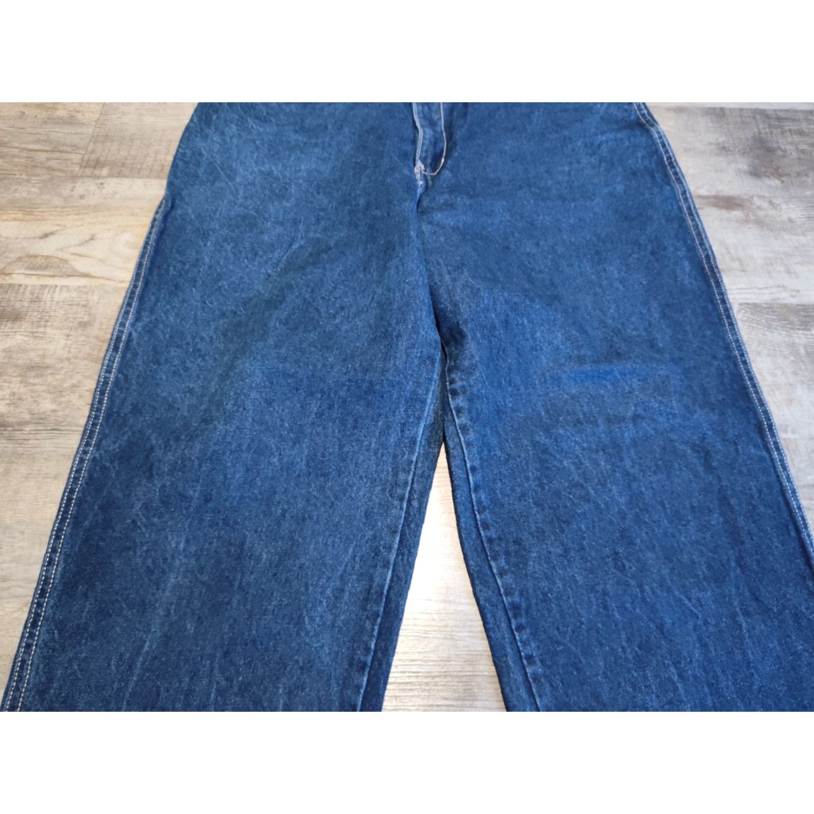 Vintage VINTAGE JM Jeanswear Jeans Mens Relaxed Fit 36x30 Blue Cotton Jeanswear 90s Mens Jeans Size US 36 / EU 52 - 3 Thumbnail
