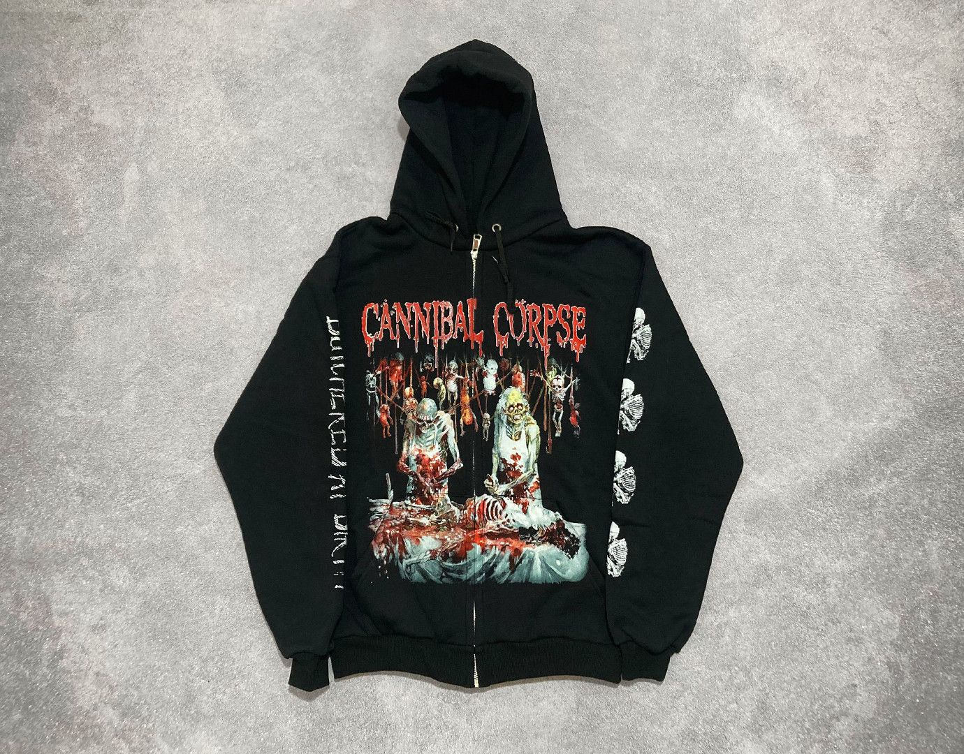 Band Tees Zip-hoodie Cannibal Corpse - Butchered at Birth Size US L / EU 52-54 / 3 - 1 Thumbnail