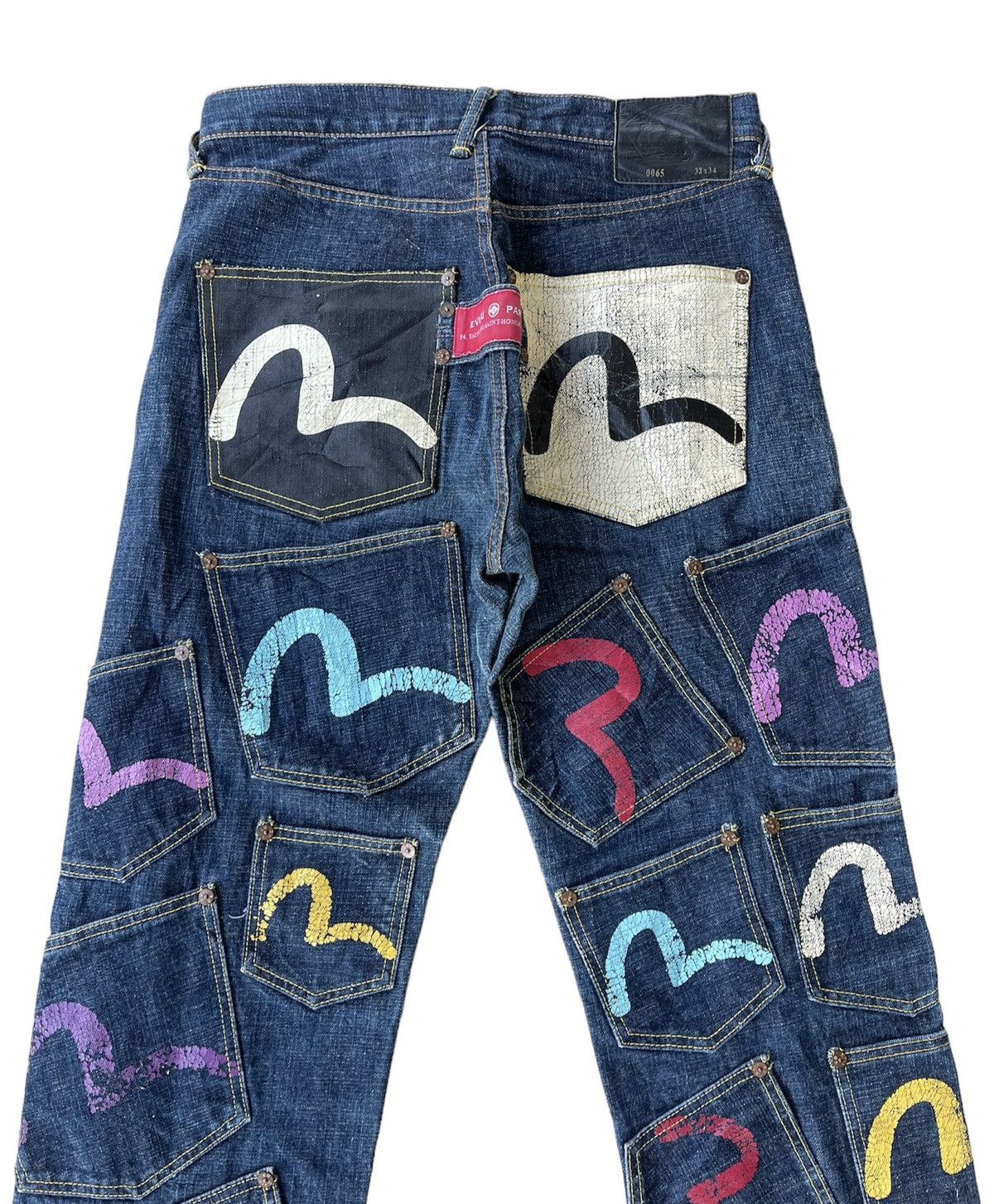 Evisu Vintage evisu Multi pocket Denime selvedge jeans Size US 32 / EU 48 - 3 Thumbnail