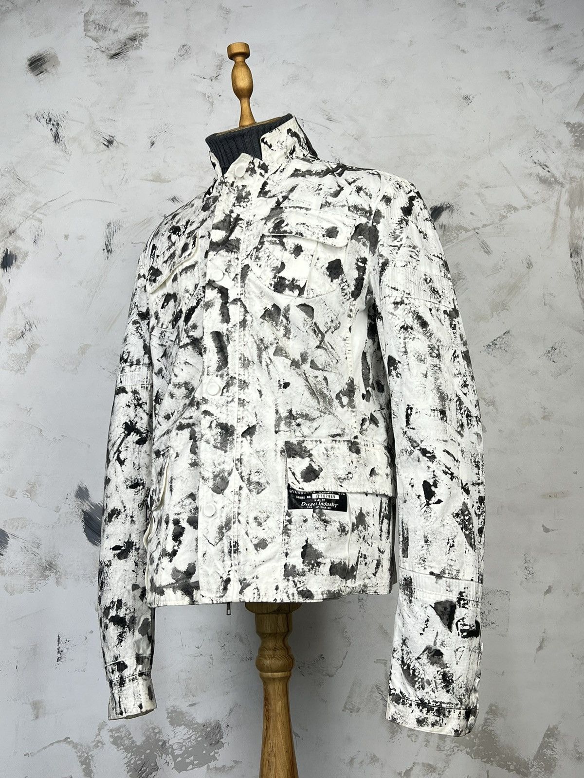 Diesel Vintage Diesel Custom Jacket Size M - L Size US L / EU 52-54 / 3 - 1 Thumbnail