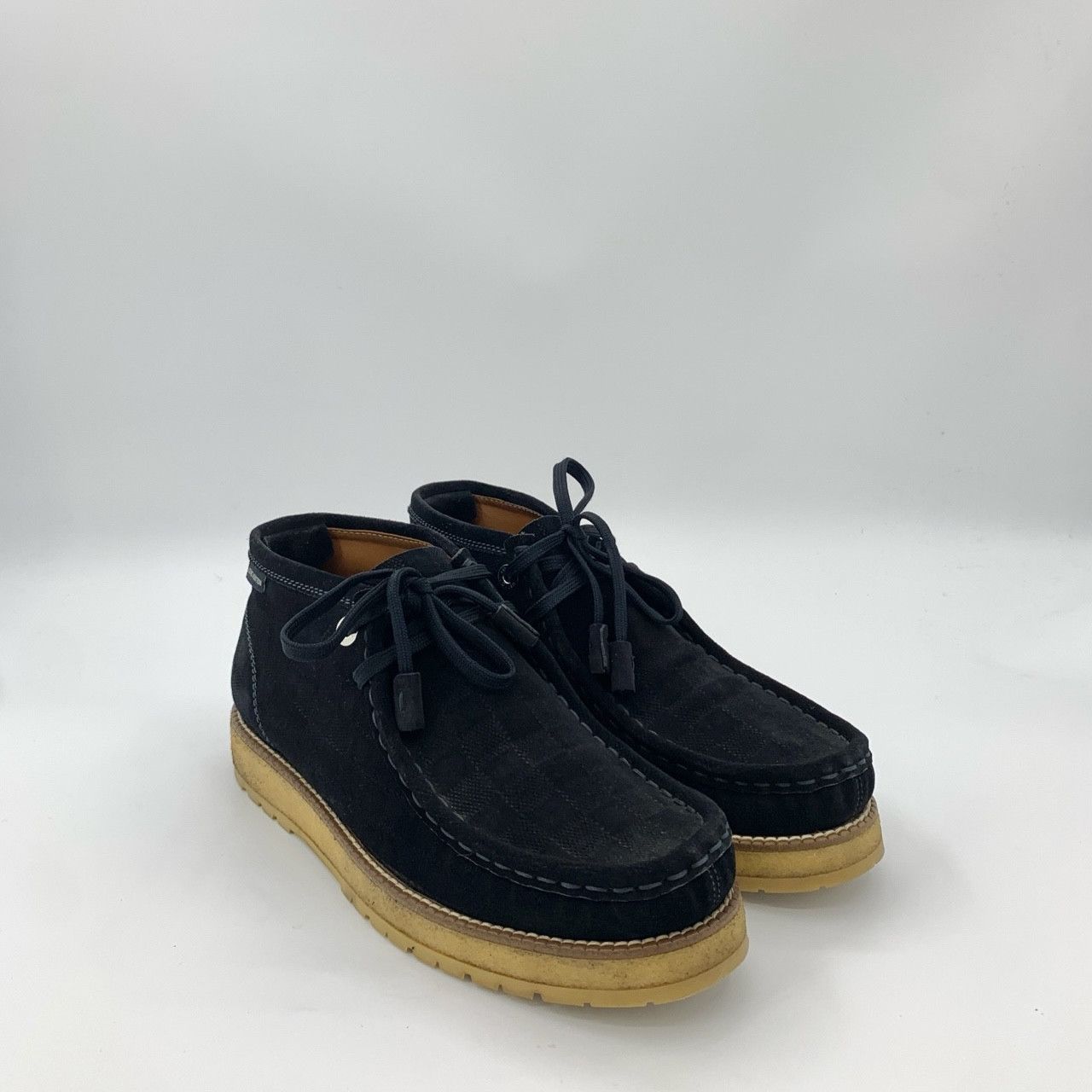 Louis Vuitton Louis Vuitton Checkerboard Black Lace-Up High-Top Sneakers Size US 10 / EU 43 - 2 Thumbnail