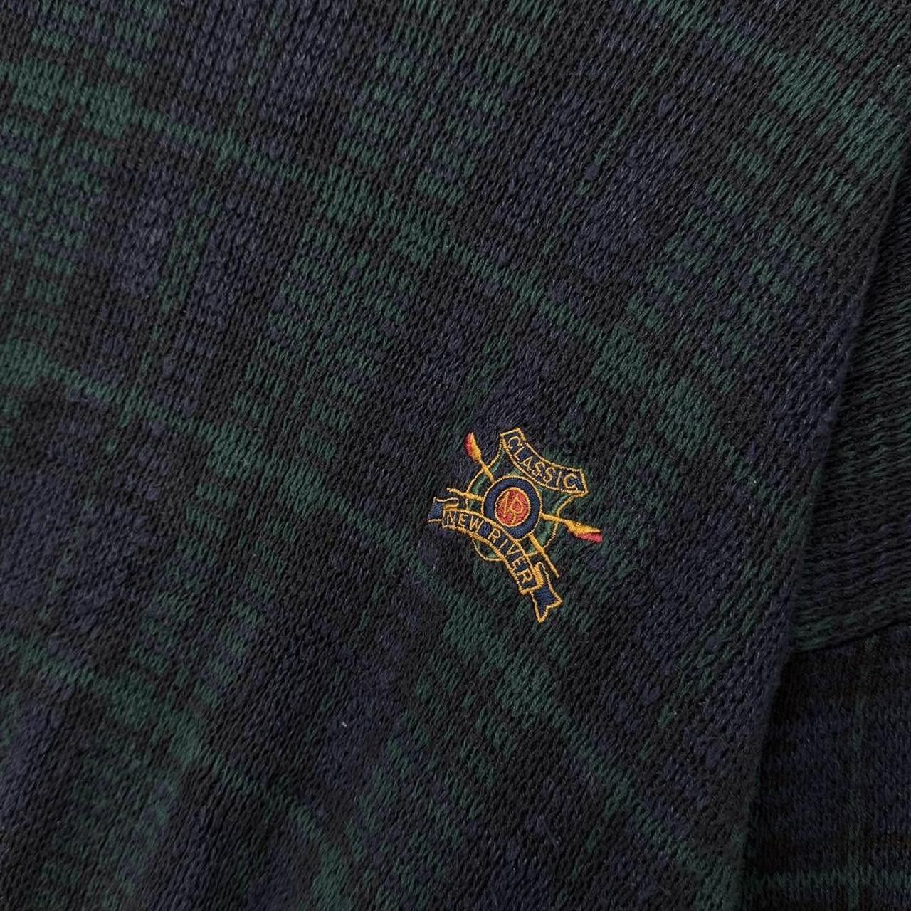 Vintage Vintage New River Plaid Chunky Golf Sweater Men’s XL Size US XL / EU 56 / 4 - 2 Thumbnail