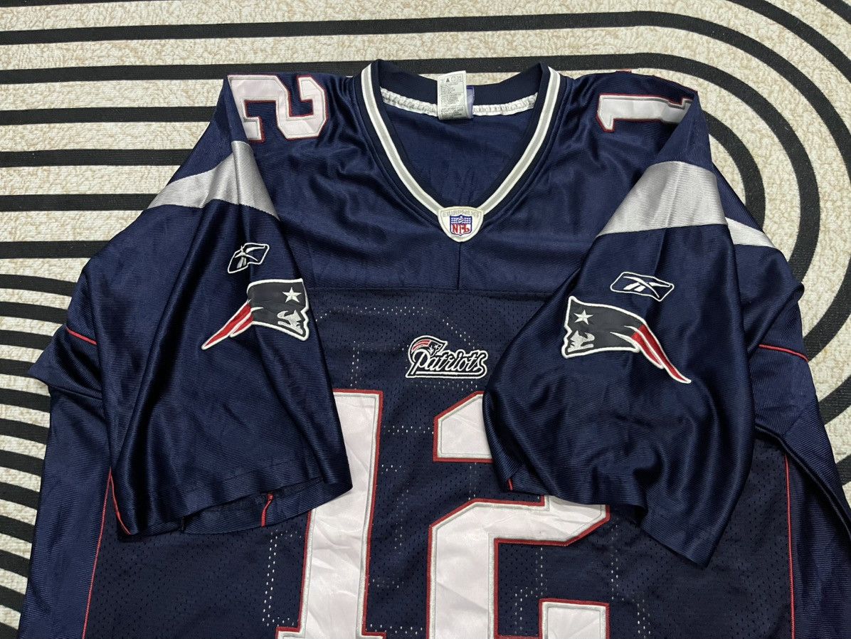 NFL × Reebok VINTAGE NFL NEW ENGLAND PATRIOTS JERSEY TOM BRADY 12 Size US XXL / EU 58 / 5 - 10 Thumbnail