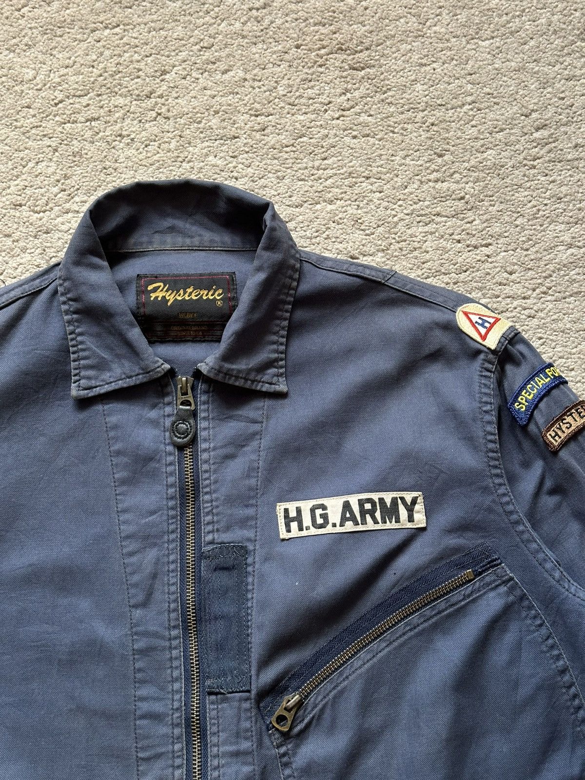 Hysteric Glamour 1990s Hysteric Glamours Air Force Jacket Size US L / EU 52-54 / 3 - 6 Thumbnail