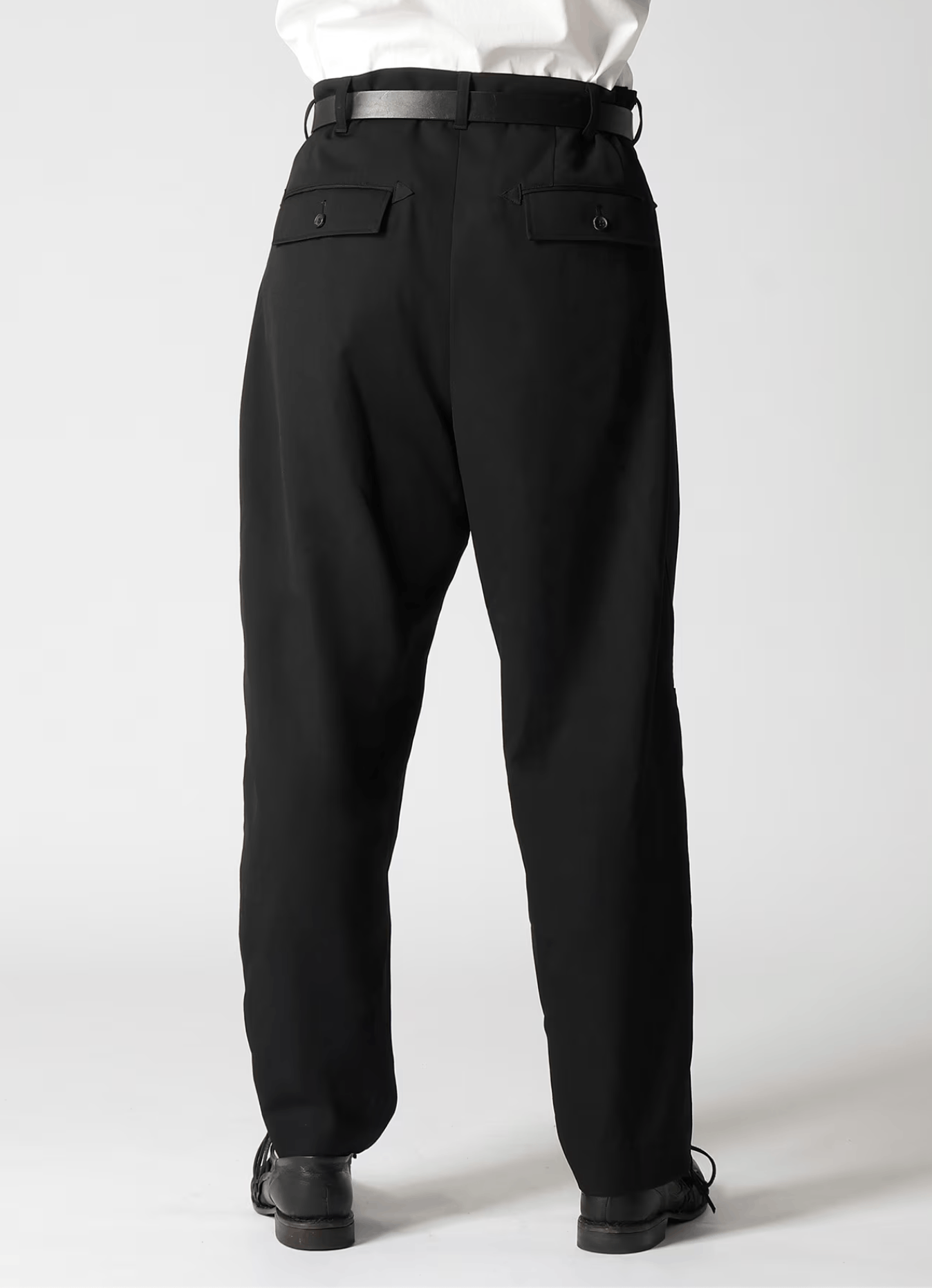 Yohji Yamamoto Yohji Yamamoto Pour Homme W/Gabardine SIDE POCKET PANTS Size US 32 / EU 48 - 5 Thumbnail