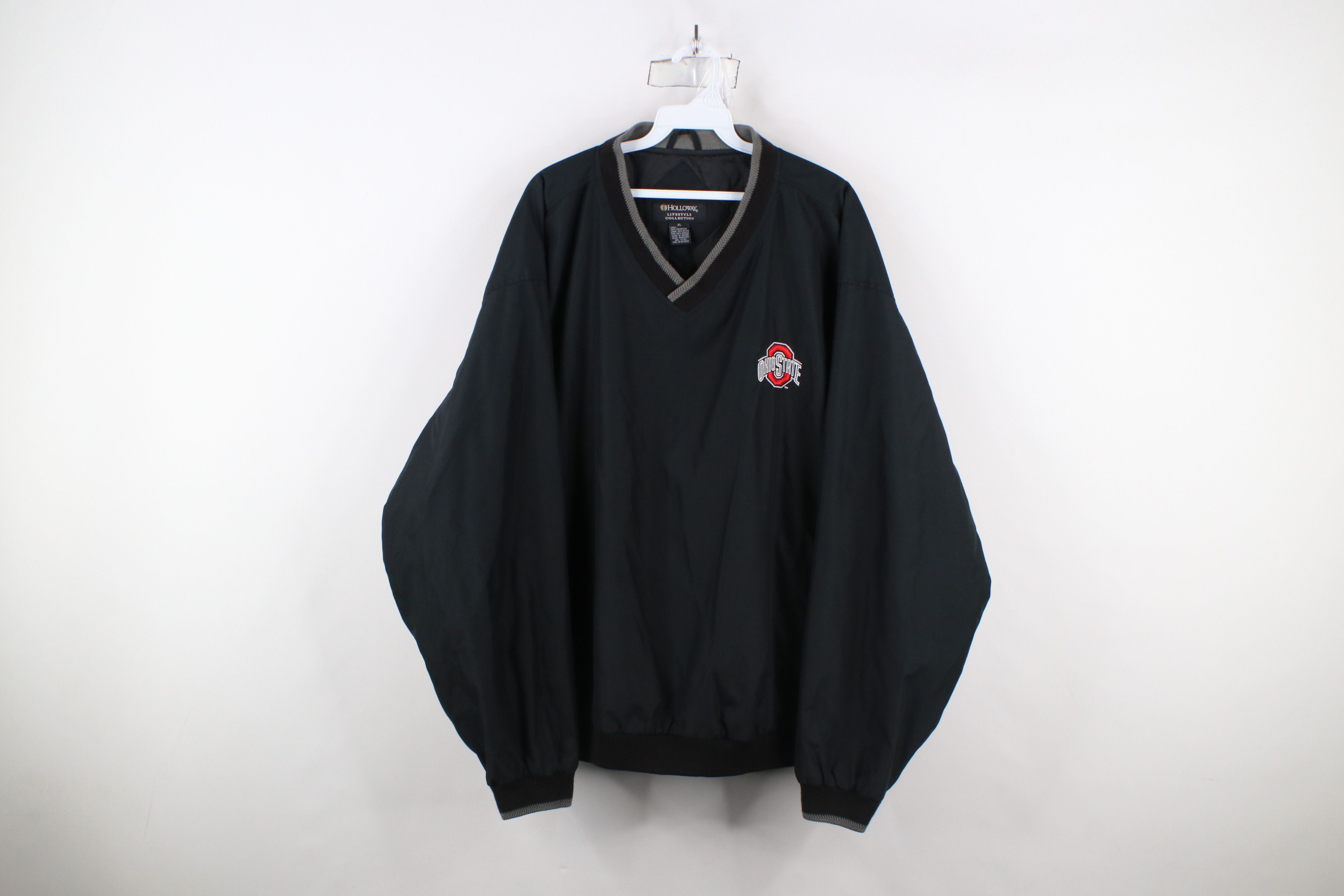 Vintage Vintage 90s Ohio State University Windbreaker Jacket Size US XL / EU 56 / 4 - 1 Thumbnail