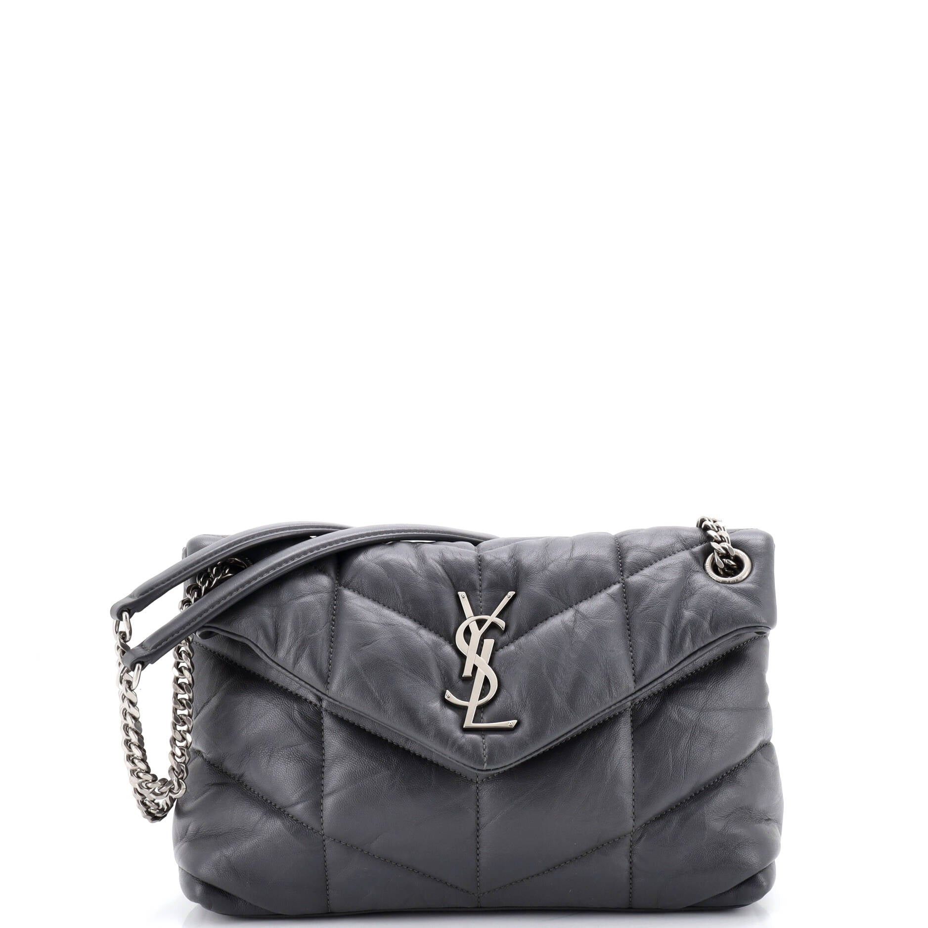 Saint Laurent Paris Loulou Puffer Shoulder Bag Size ONE SIZE - 1 Thumbnail
