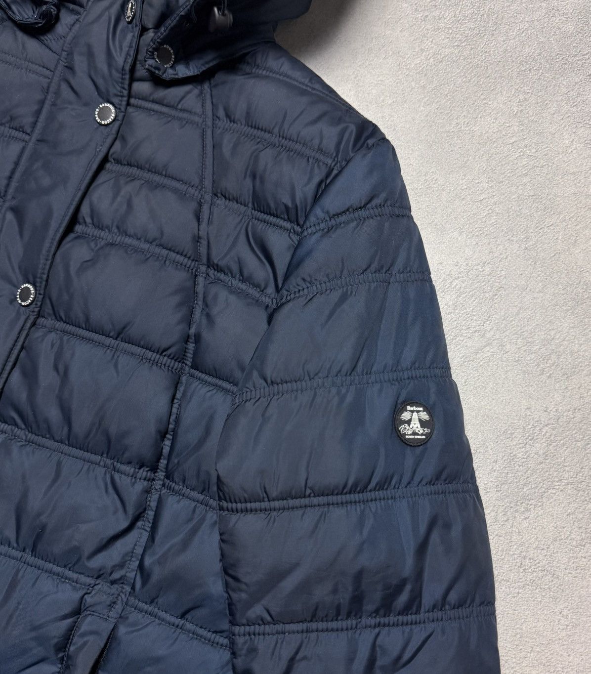 Barbour Barbour Lagan Down Quilted Hooded Jacket Size M / US 6-8 / IT 42-44 - 9 Thumbnail