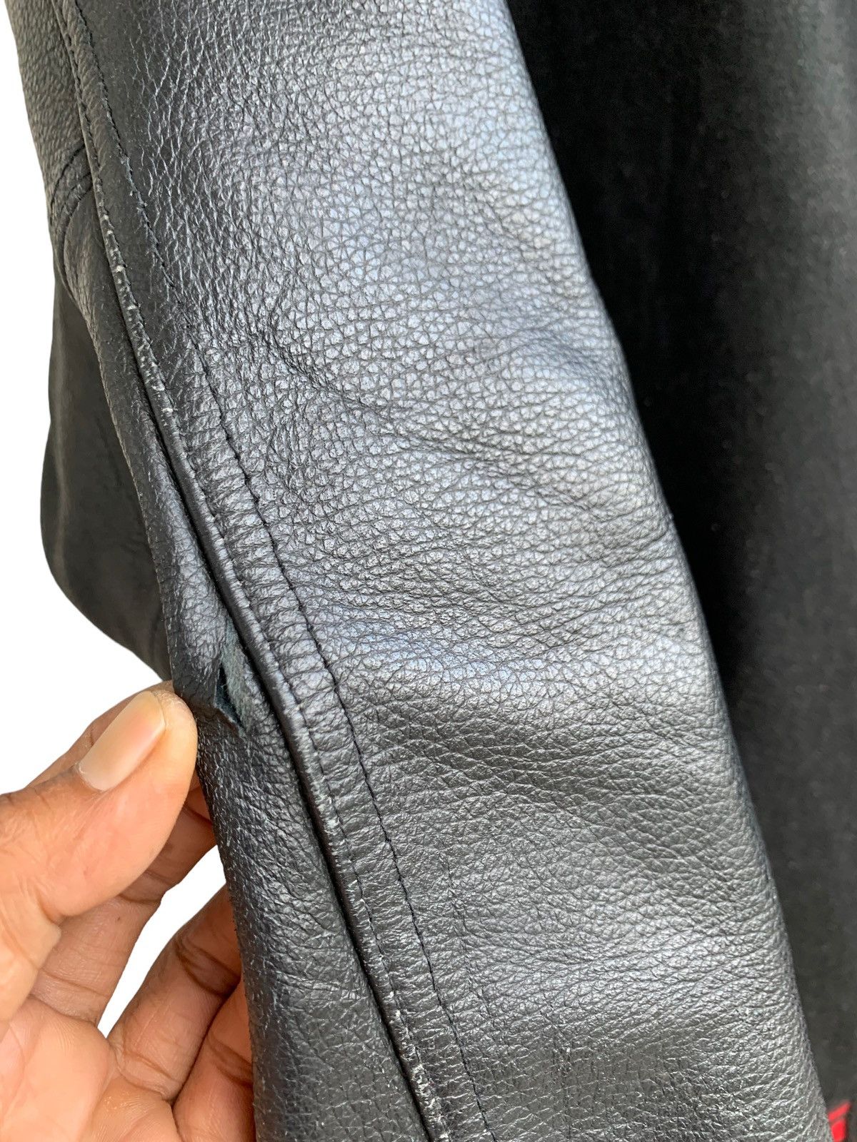 Avirex Vintage Avirex Road Dogz Wool Leather Sleeve Size US XL / EU 56 / 4 - 6 Thumbnail