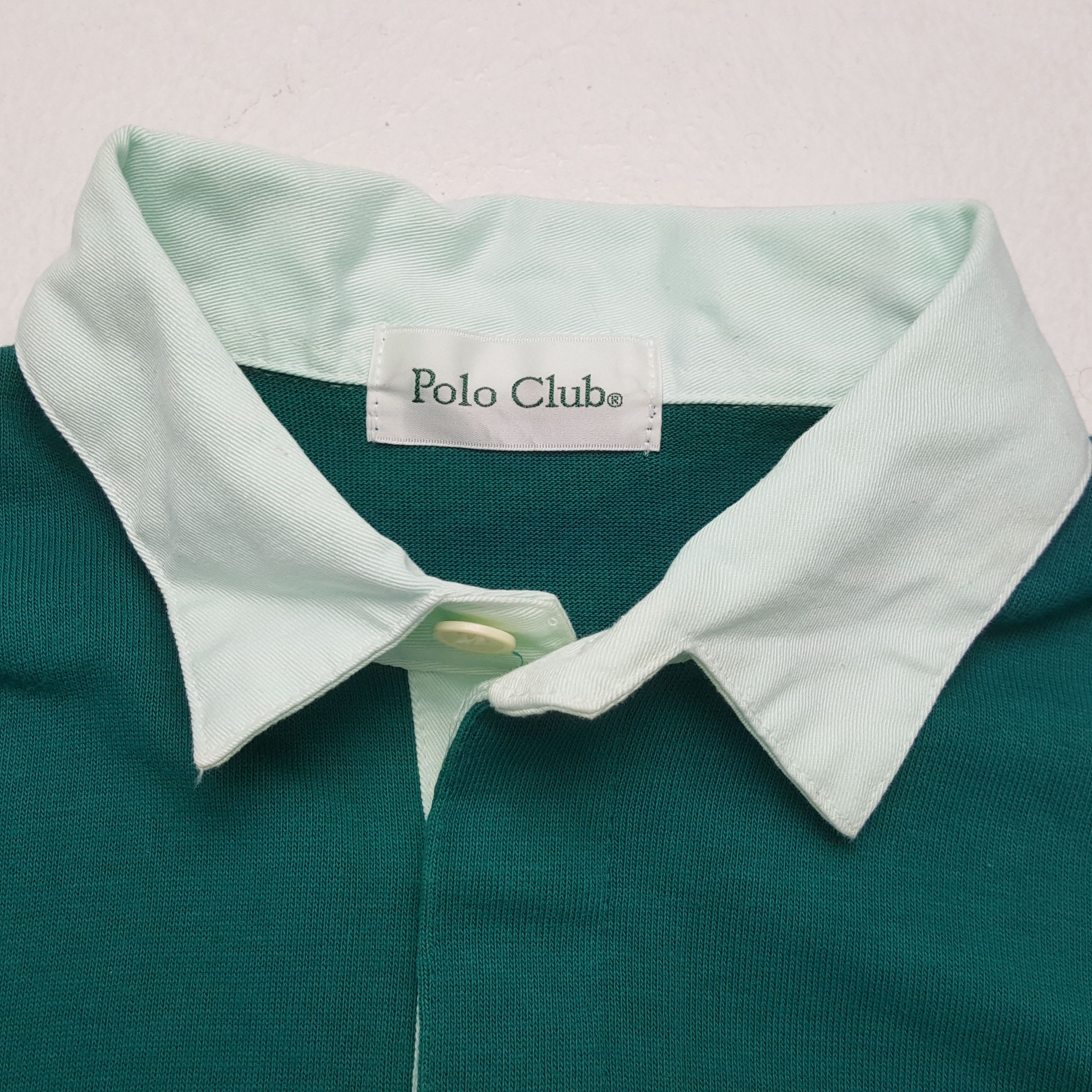Beverly Hills Polo Club × Vintage POLO CLUB Center Spellout Logo Design Polos Size US L / EU 52-54 / 3 - 7 Thumbnail