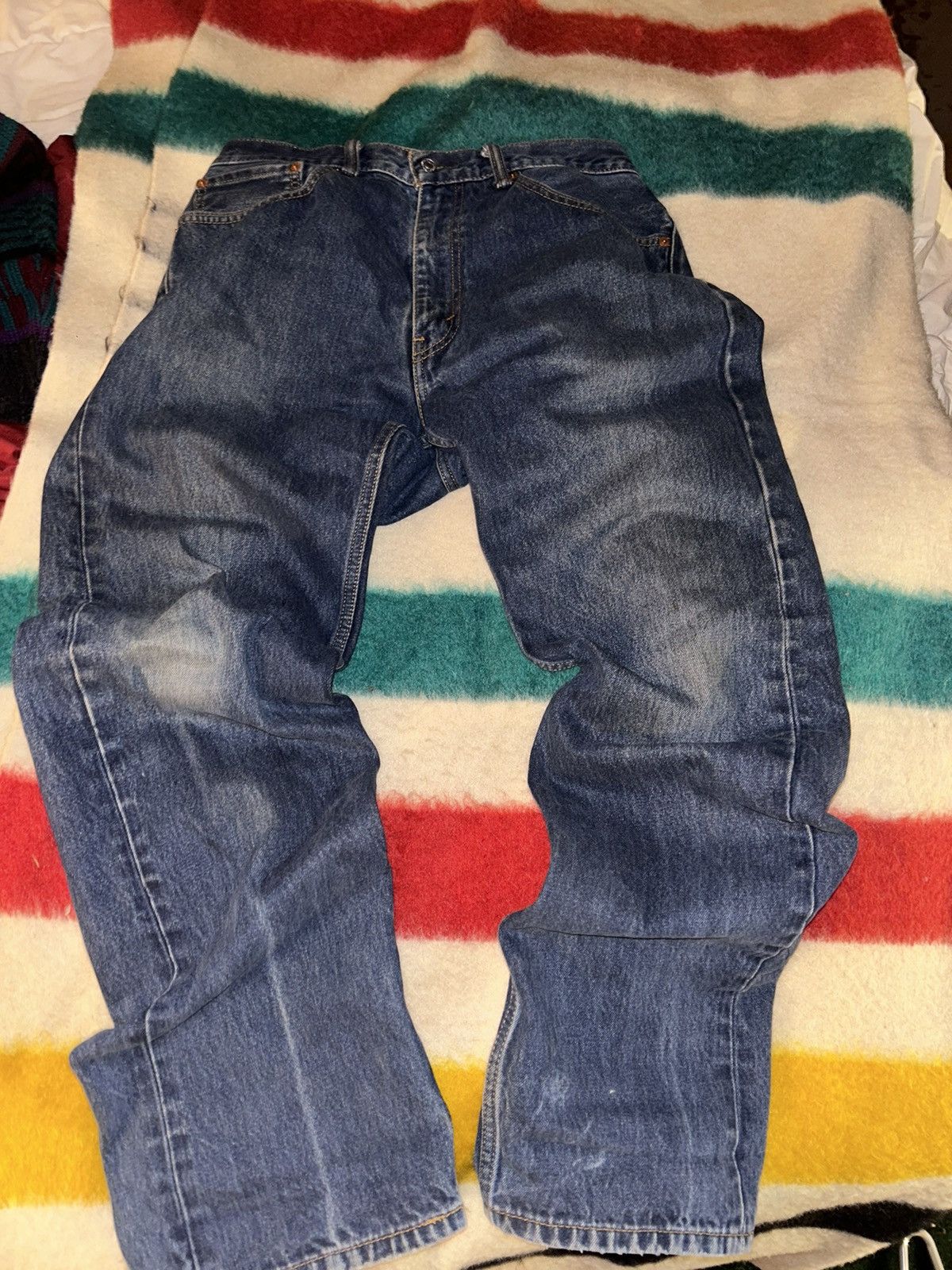 Levi's levis blue jeans Size US 34 / EU 50 - 2 Thumbnail