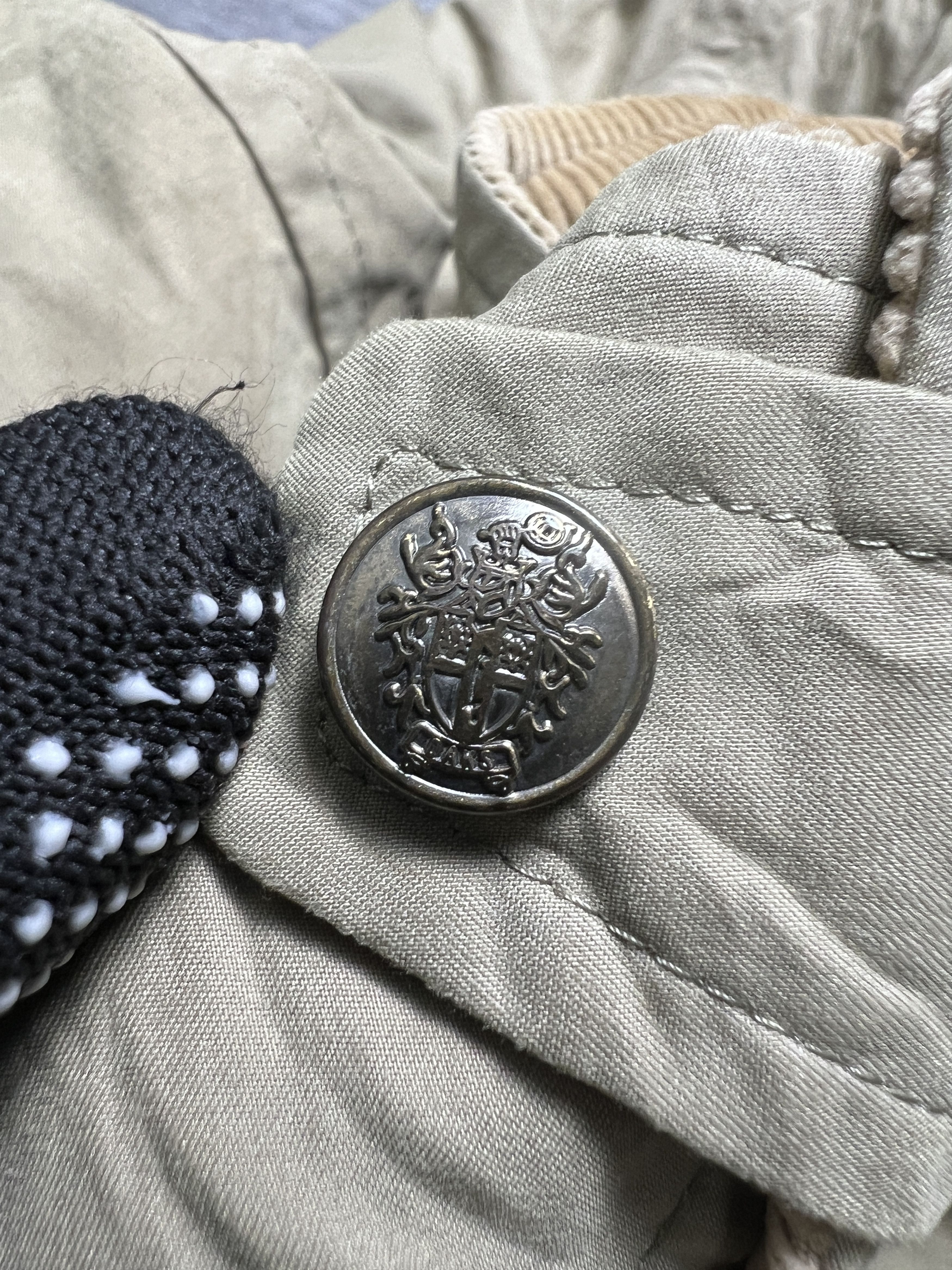DAKS DAKS London Squadron Lined Coat (L) JK674 Size US L / EU 52-54 / 3 - 10 Thumbnail