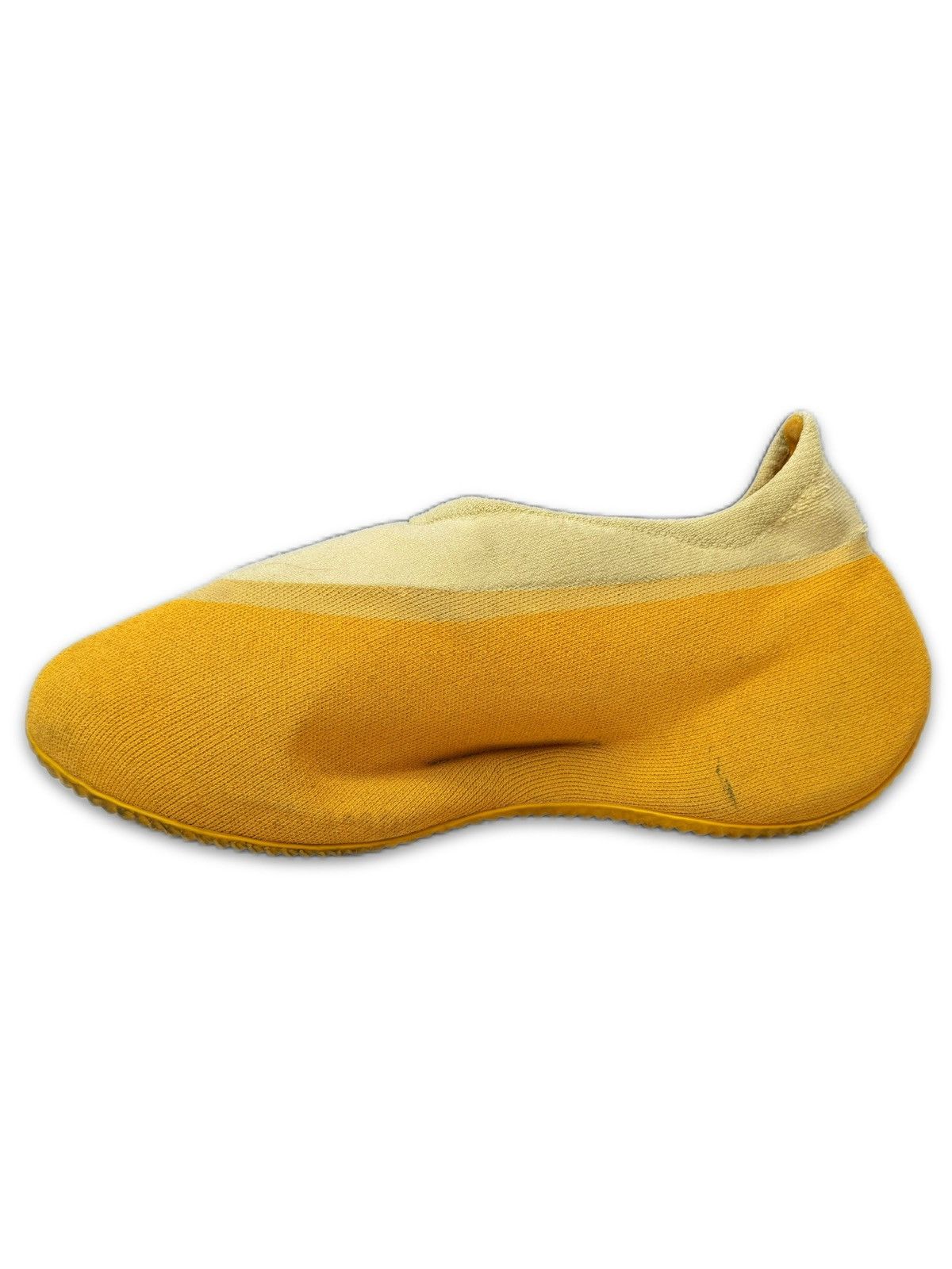 Yeezy SS20 Yeezy SAMPLE 350 V3 Yellow Sulfur Knit Runner Sneakers Size US 12 / EU 45 - 5 Thumbnail