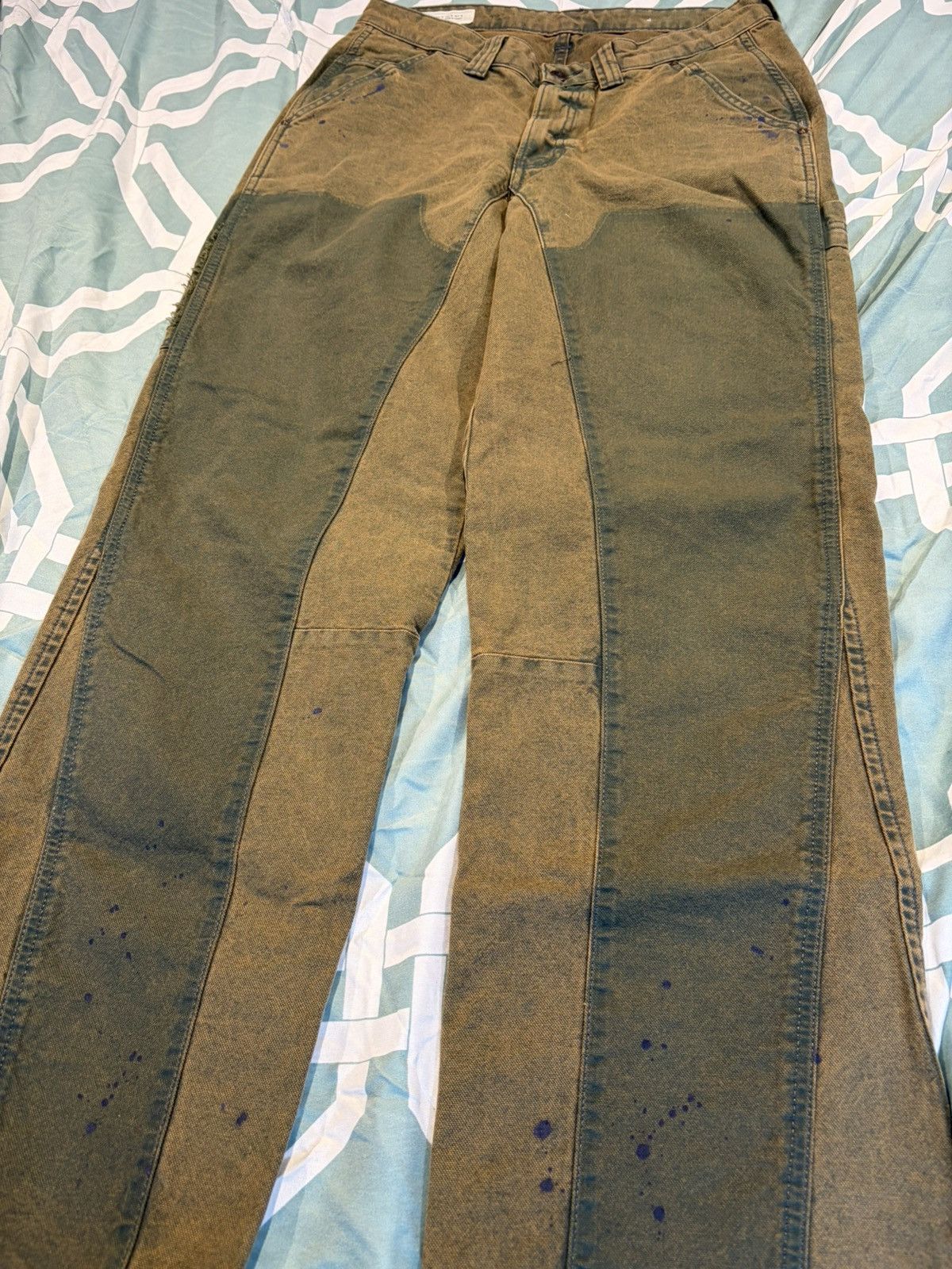 Zara Double Knee Jeans S/32 Size US 32 / EU 48 - 1 Thumbnail