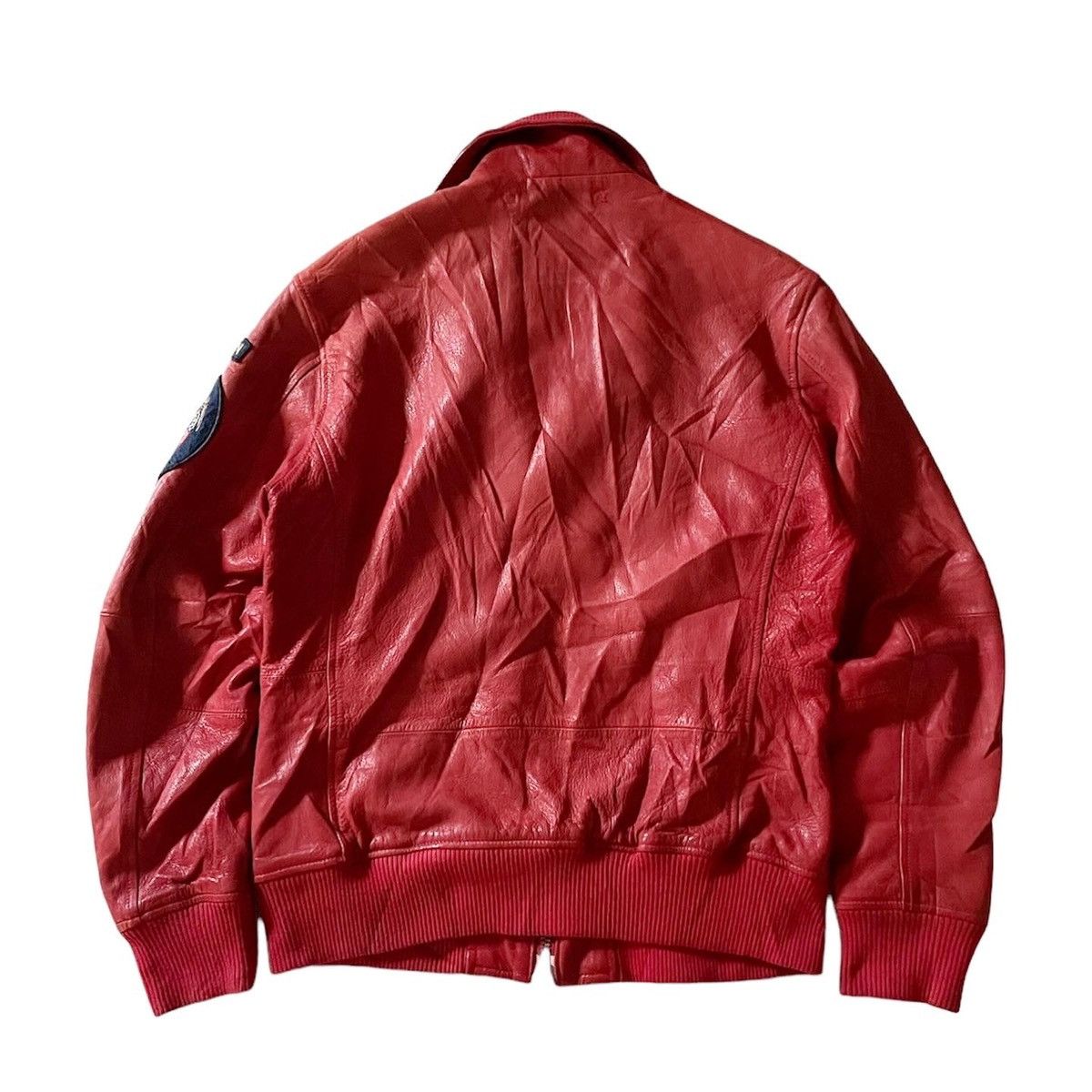 Avirex 💸BINDING OFFER💸AVIREX Goatskin Leather Bomber Jacket Size US M / EU 48-50 / 2 - 3 Thumbnail