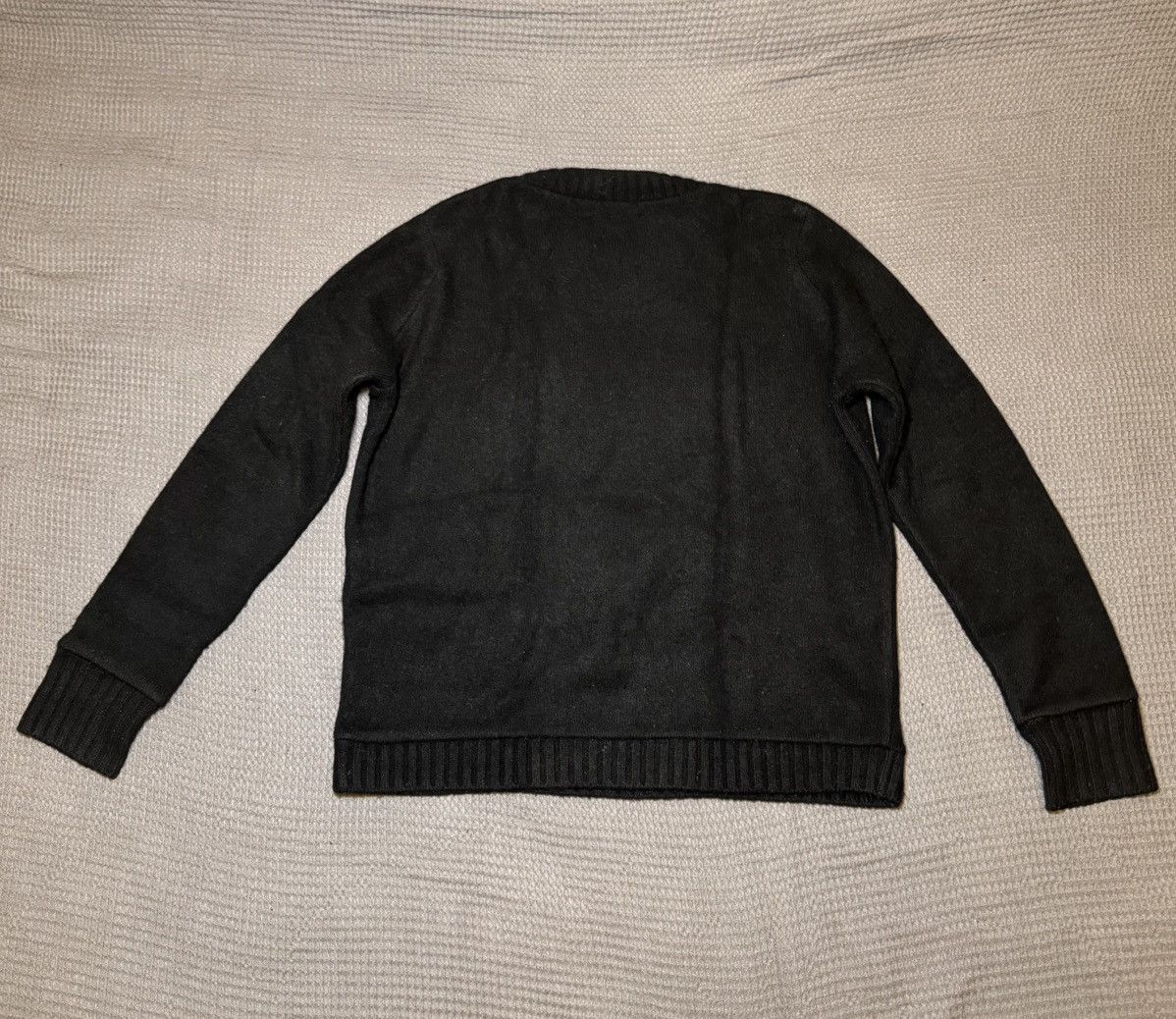 The Elder Statesman Black/Red/Blue Sanskrit Cashmere Sweater Size US XS / EU 42 / 0 - 2 Thumbnail