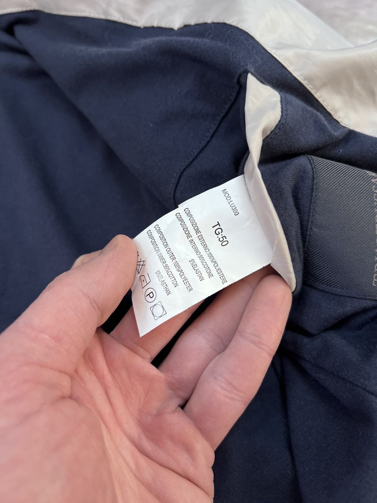 Trussardi NWT Trussardi Men’s Technical Blazer Jacket Gray Sz IT 50 Size 40R - 6 Thumbnail