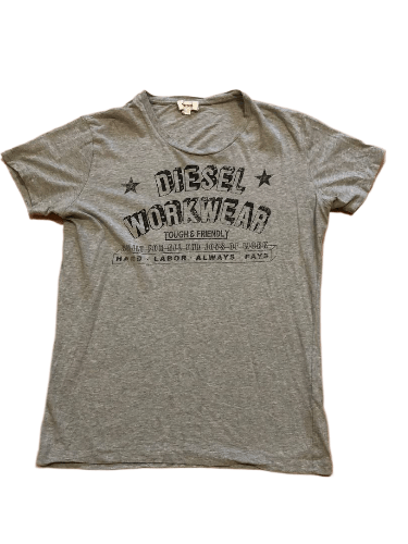 Diesel Vintage Diesel Big Y2K Logo Short Sleeve T-Shirt Size XL Size US XL / EU 56 / 4 - 1 Thumbnail