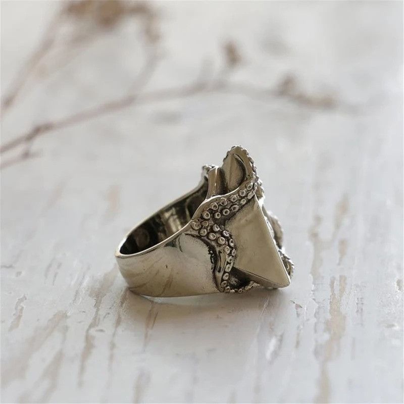 Vintage Retro Golden Eye Ring Size ONE SIZE - 4 Thumbnail