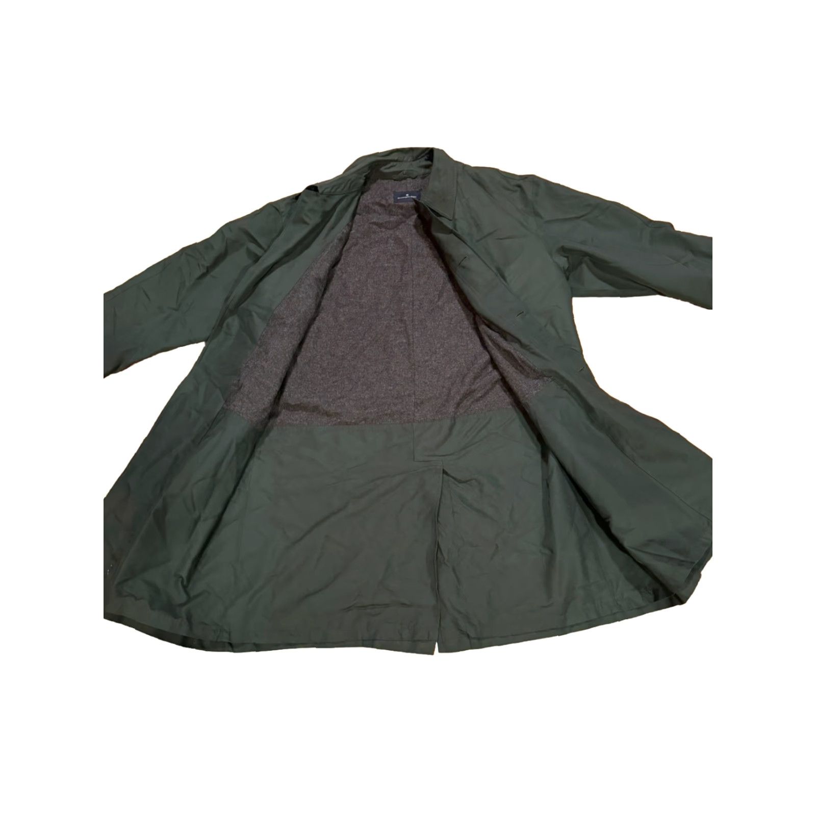 Ermenegildo Zegna VINTAGE Ermenegildo Zegna Men’s Trench Coat Jacket 1 Green Small Regular Size Italy Waterproof Size US S / EU 44-46 / 1 - 6 Thumbnail