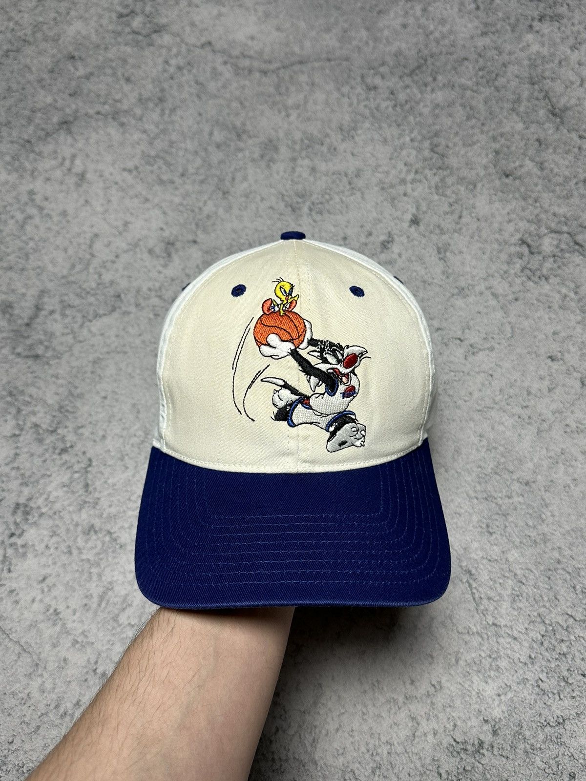 Vintage Vintage 1996 Space Jam Warner Bros Cap Size ONE SIZE - 1 Thumbnail