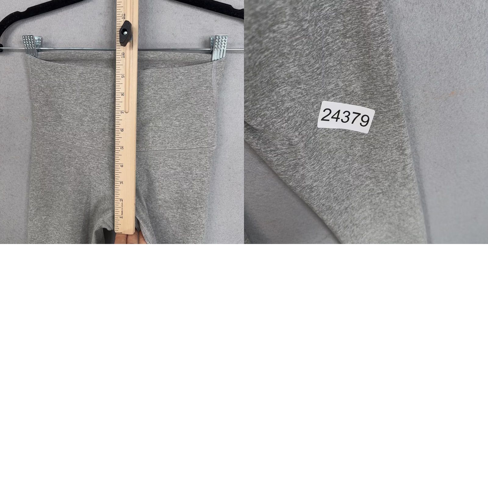 Vintage TnAction Leggings Womens XS Gray Cropped Yoga Gym Pants Athletic Stretch Size 26" / US 2 / IT 38 - 9 Thumbnail