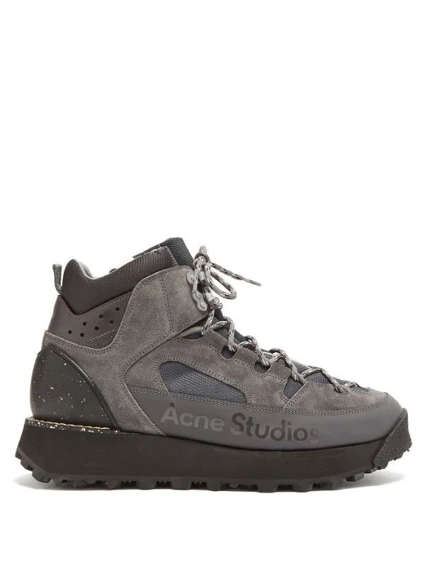 image of Acne Studios Trekking Boots 'slate Grey', Men's (Size 9)