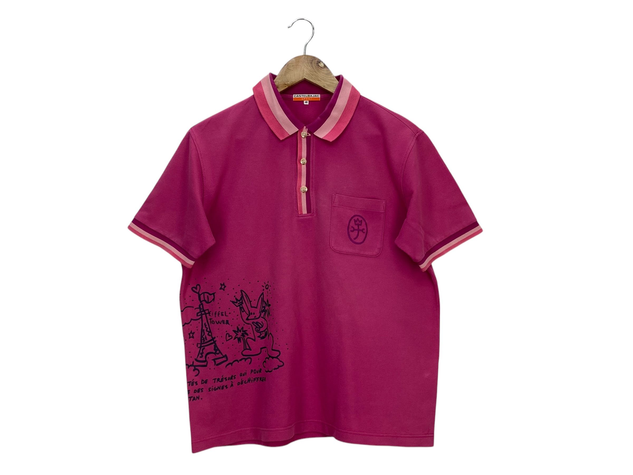 Jean Charles De Castelbajac × Vintage Castebajac Polo Shirt Size S / US 4 / IT 40 - 2 Thumbnail