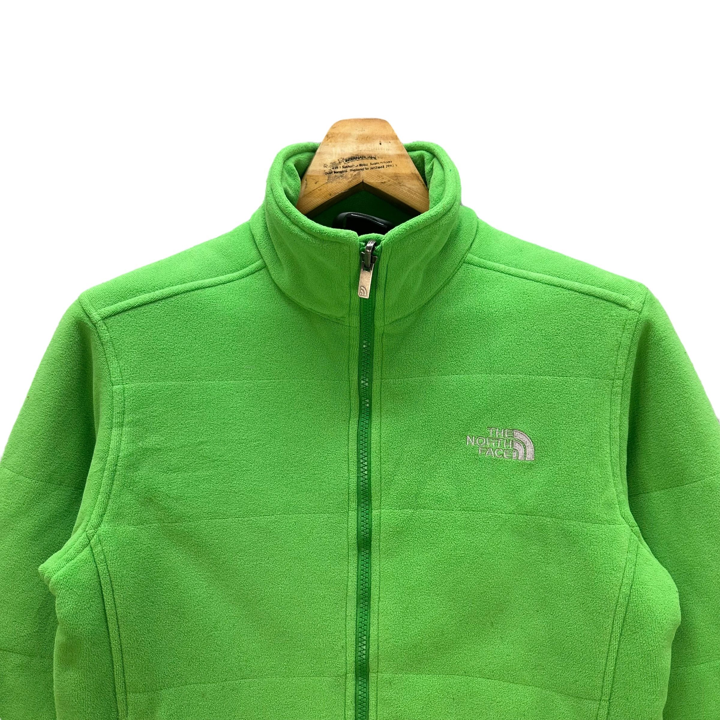 Polartec × The North Face THE NORTH FACE POLARTEC CLASSIC GREEN JACKET #8900-036 Size S / US 4 / IT 40 - 2 Thumbnail