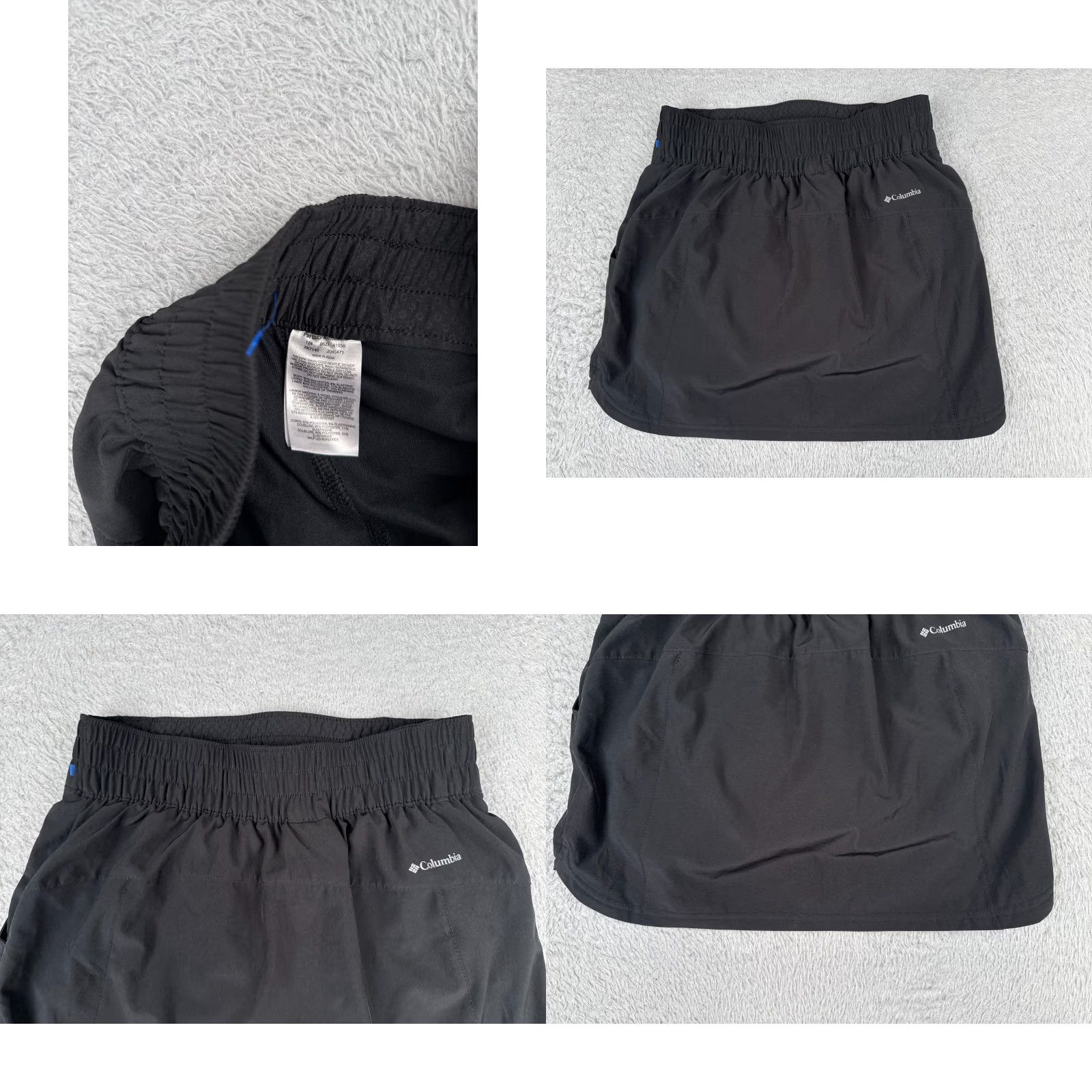 Vintage Columbia Shorts XS Black Nylon Hiking Breathable Pockets Womens Size 26" / US 2 / IT 38 - 9 Thumbnail
