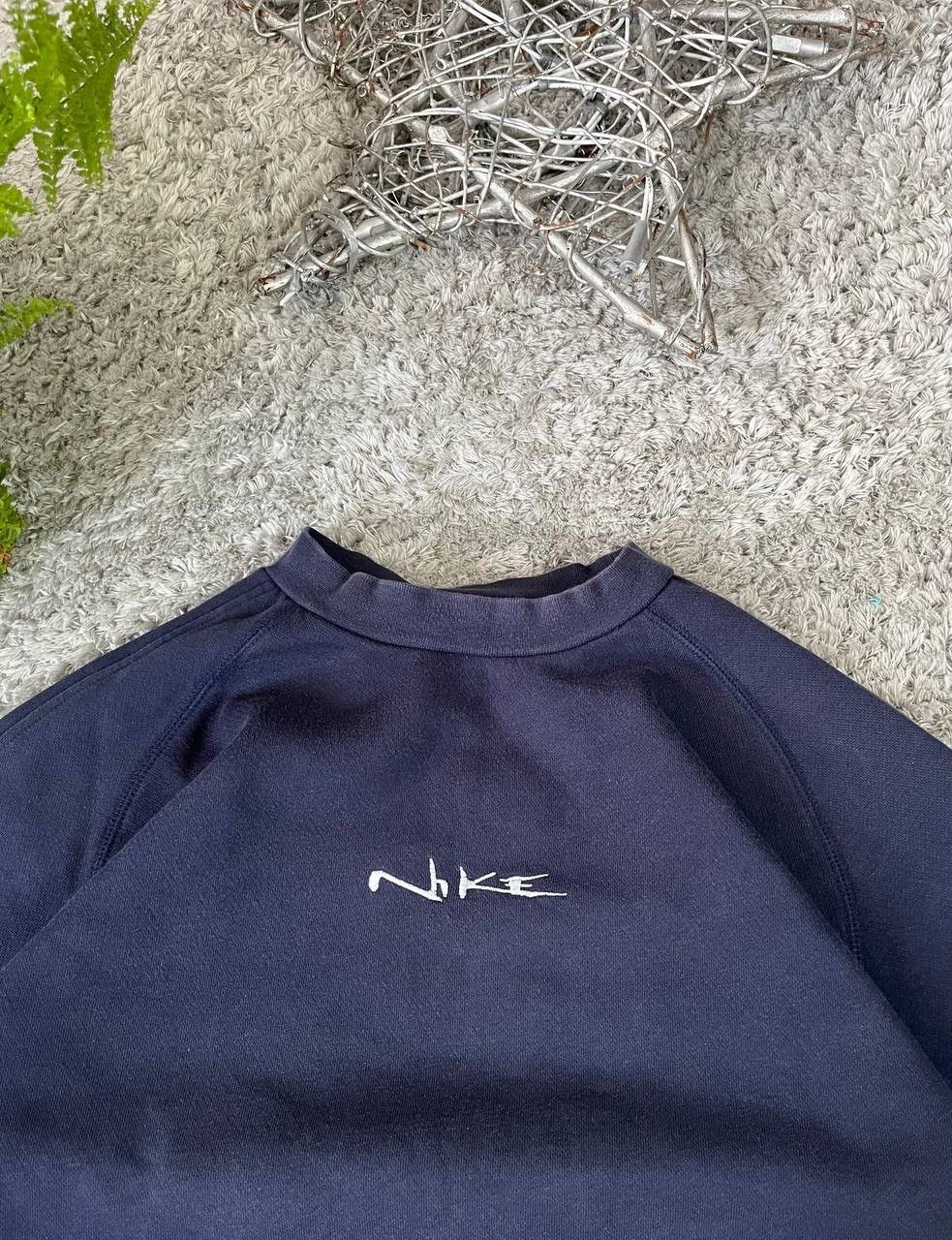 Nike × Vintage 0Os Nike Sweatshirt Vintage Streetwear Rare Logo Size US S / EU 44-46 / 1 - 3 Thumbnail