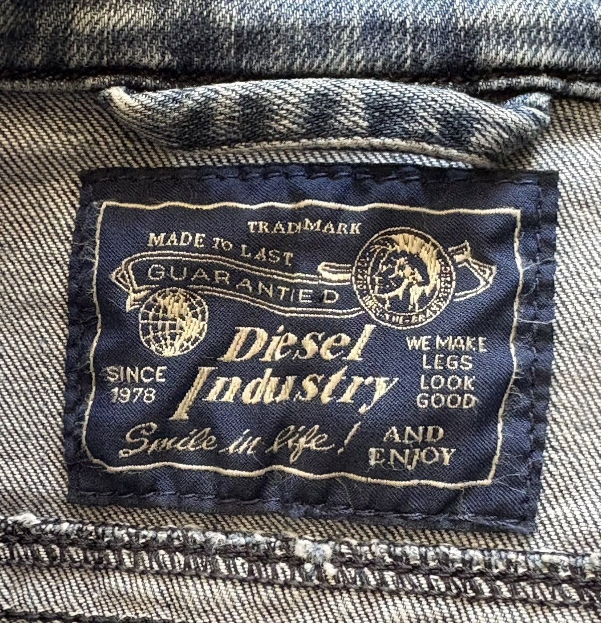 Diesel DIESEL INDUSTRY DENIM JACKET Size S / US 4 / IT 40 - 6 Thumbnail