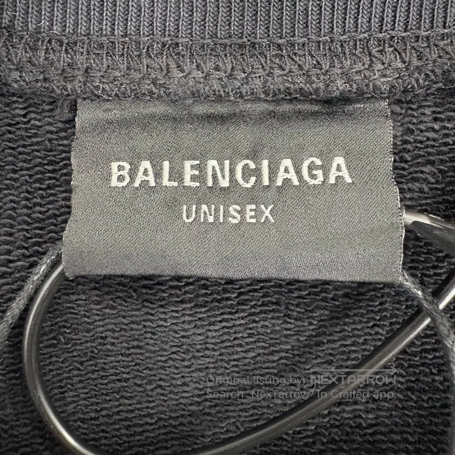 Balenciaga Balenciaga Bitcoin Night Scene Logo Printed Round Neck Loo Size US XS / EU 42 / 0 - 3 Thumbnail
