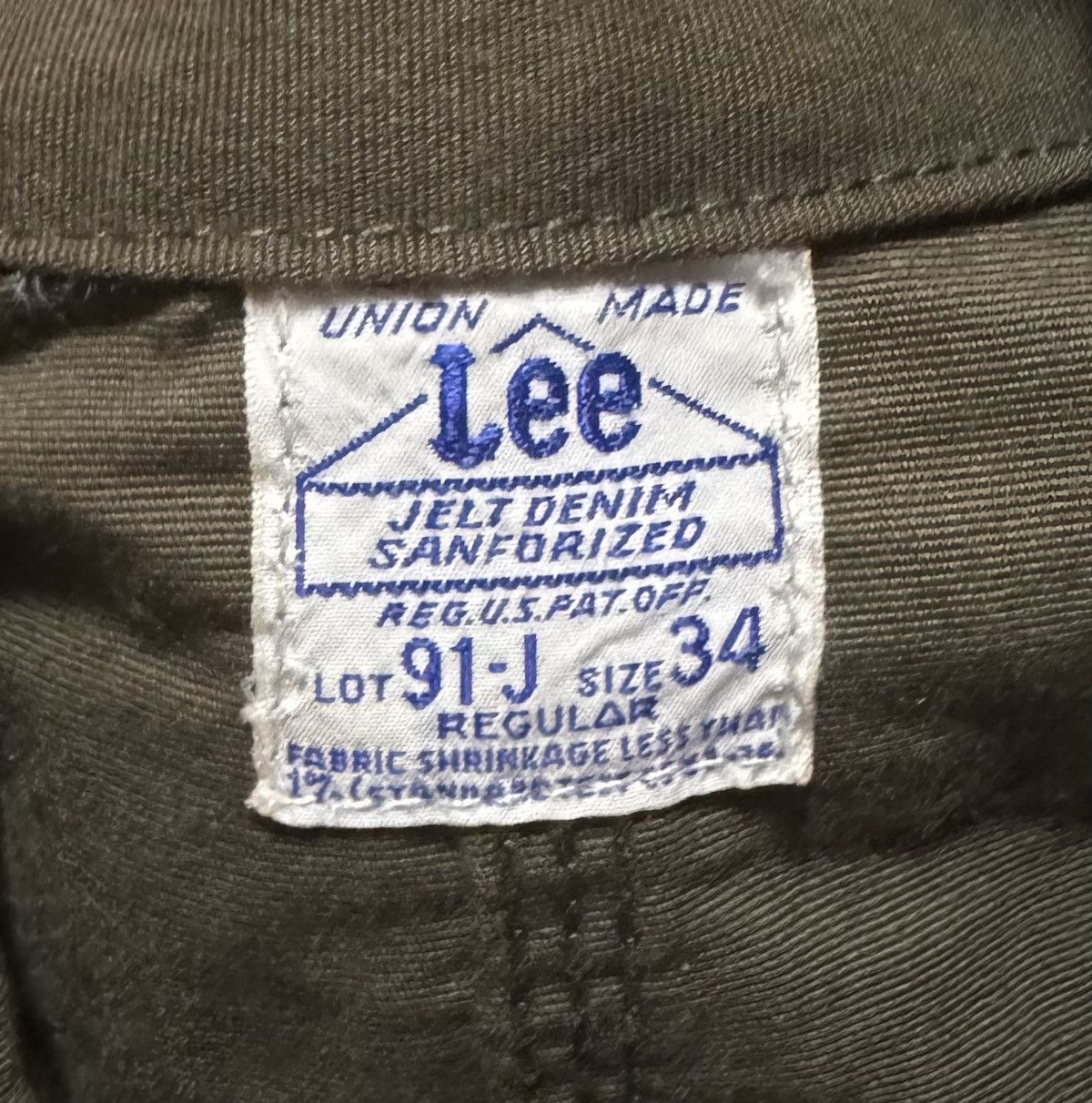 Lee VINTAGE LEE UNION MADE REPRODUCTION 70s JACKET SUNFEDED Size US S / EU 44-46 / 1 - 3 Thumbnail