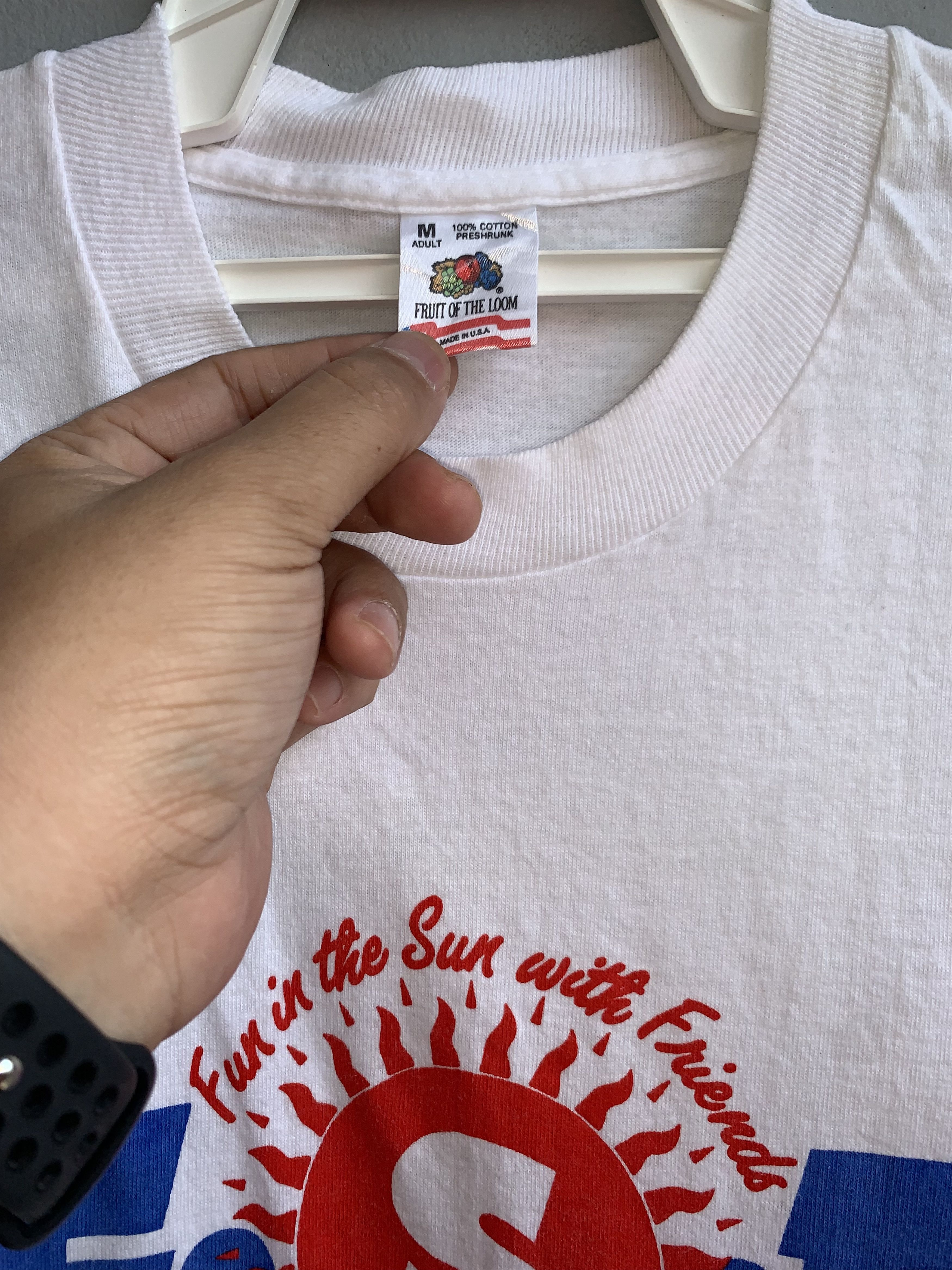 Fruit Of The Loom × Vintage 90's Vintage Shirt Size US M / EU 48-50 / 2 - 4 Thumbnail