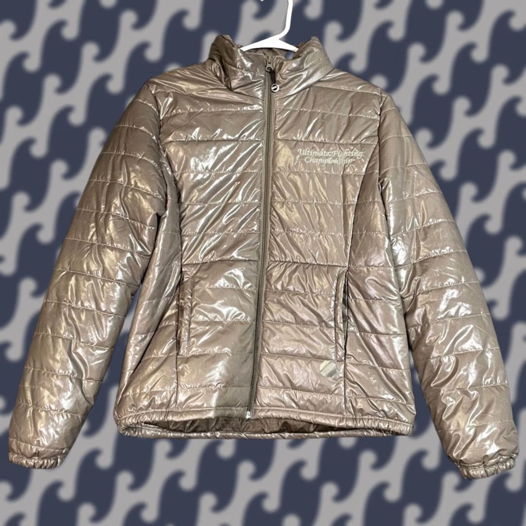 UFC VINTAGE UFC Y2K Fighting Puffer Jacket Brown Size Medium Women's Full Zip Size M / US 6-8 / IT 42-44 - 1 Thumbnail
