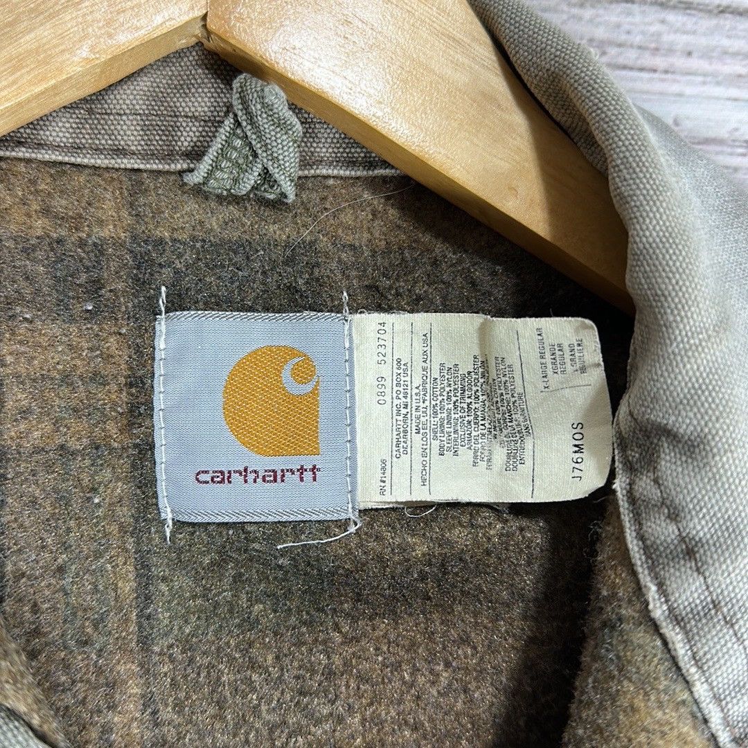 Carhartt × Vintage Vintage Carhartt Detroit Jacket J76 MOS Jacket XL blanket Size US XL / EU 56 / 4 - 2 Thumbnail