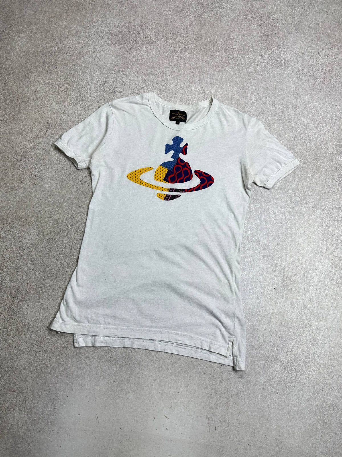 Vivienne Westwood Vivienne Westwood Anglomania Orb Saturn Logo T-shirt S Size US S / EU 44-46 / 1 - 2 Thumbnail