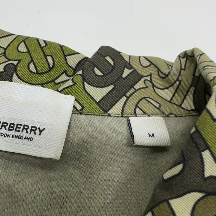 Burberry Burberry Burberry Printed Zip Polo Short Sleeve Shirt-2507 Size US M / EU 48-50 / 2 - 6 Thumbnail