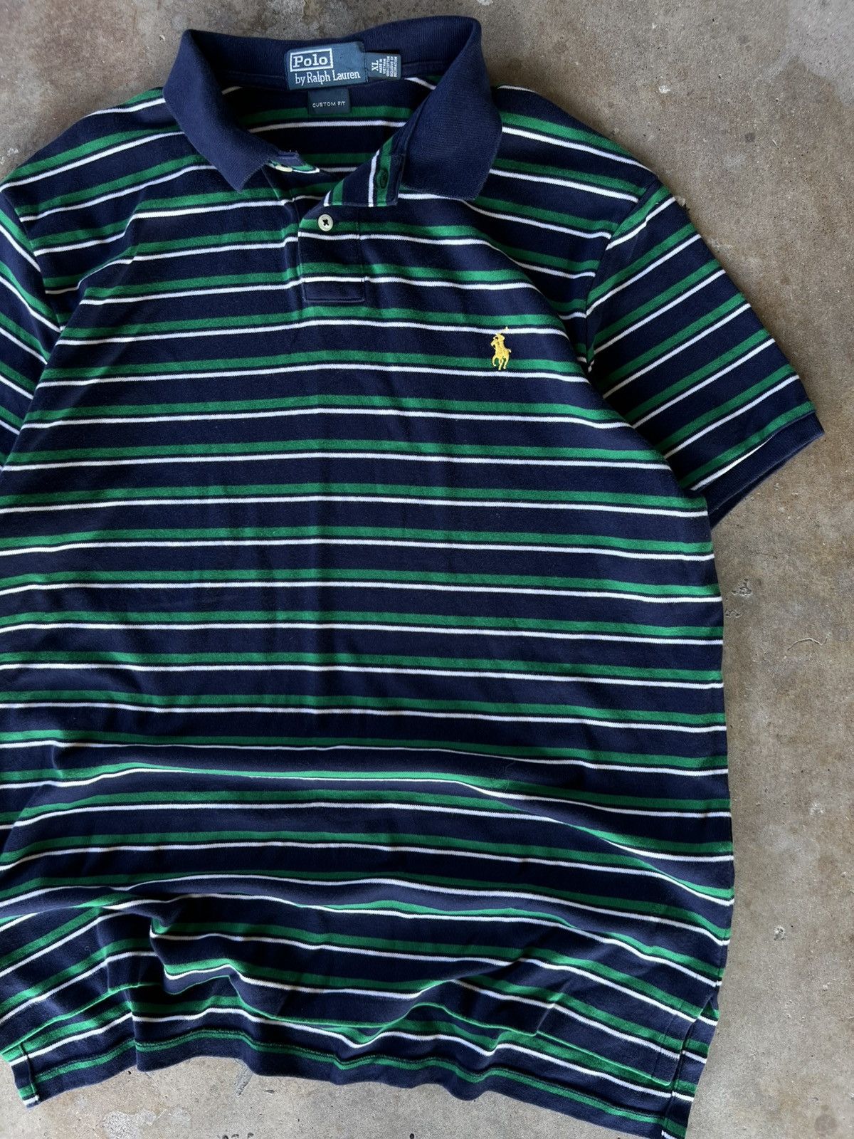 Polo Ralph Lauren Vintage Polo Ralph Lauren Button Up Polo Shirt Size US XL / EU 56 / 4 - 1 Thumbnail