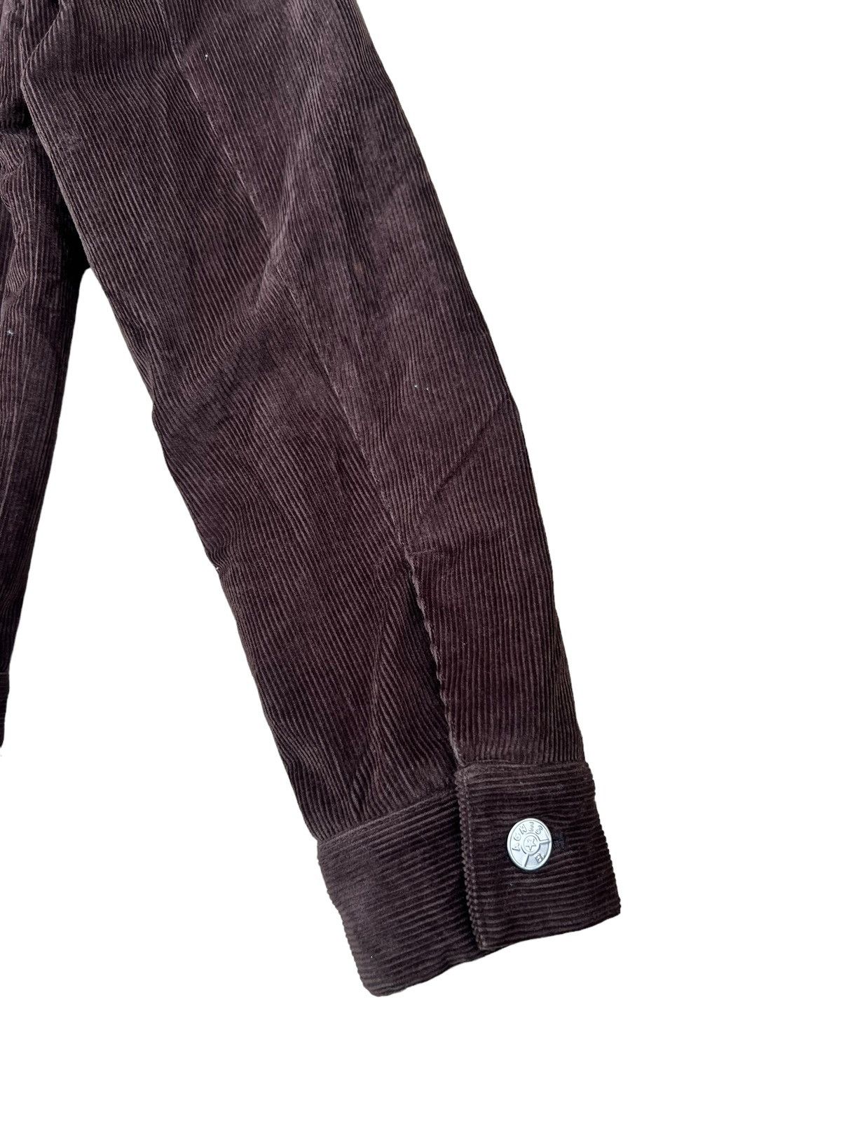agnes b. Vintage 90s Agnes B. Homme Paris Lined Corduroy Jacket Size US M / EU 48-50 / 2 - 18 Thumbnail