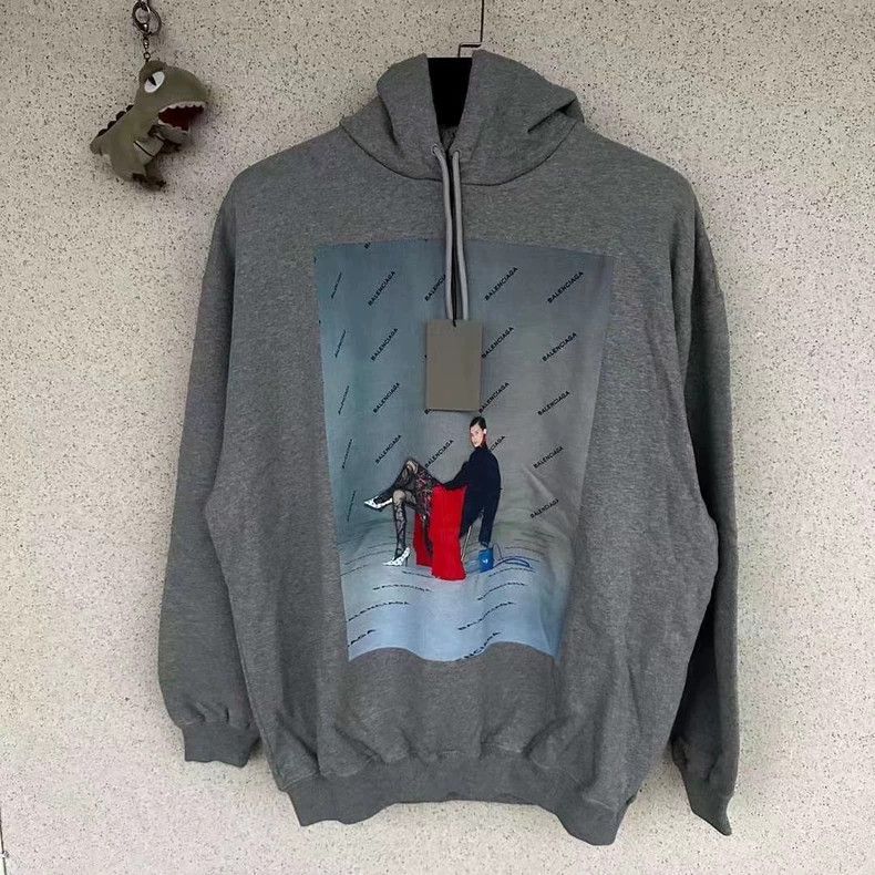 Balenciaga Balenciaga Reversible Portrait Hoodie Explodes M Size Size US M / EU 48-50 / 2 - 1 Thumbnail