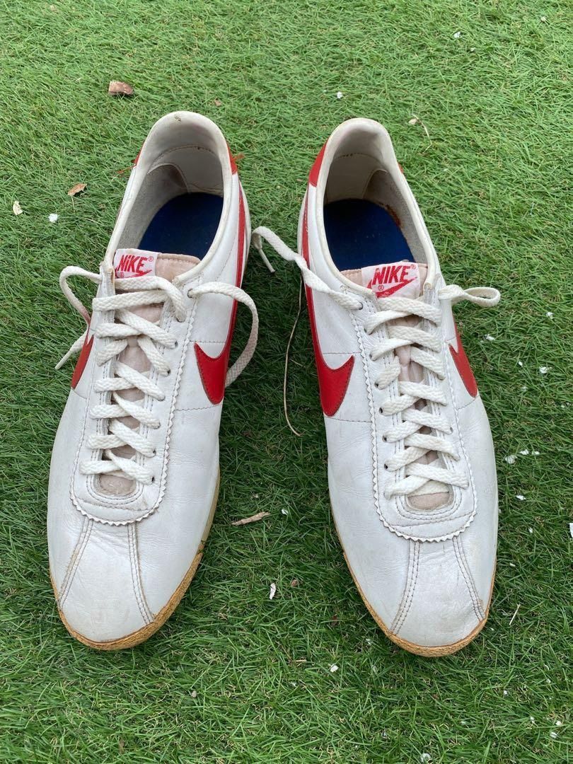 Nike × Vintage VINTAGE 80’ NIKE CORTEX LEATHER SNEAKER Size US 15 / EU 48 - 2 Thumbnail