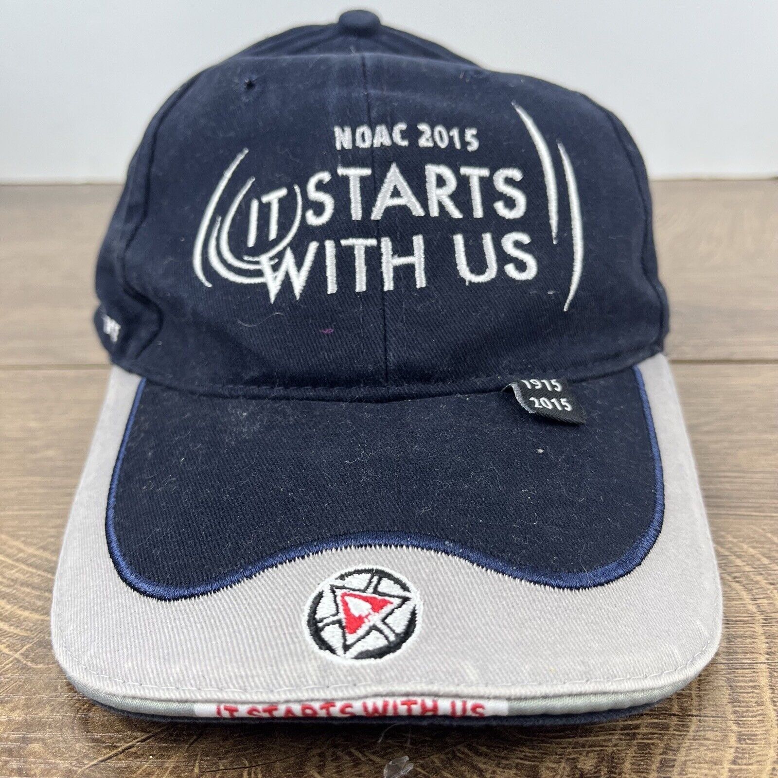 Other NOAC 2015 Hat It Starts with Us Hat Blue Adjustable Hat Blue Size ONE SIZE - 3 Thumbnail