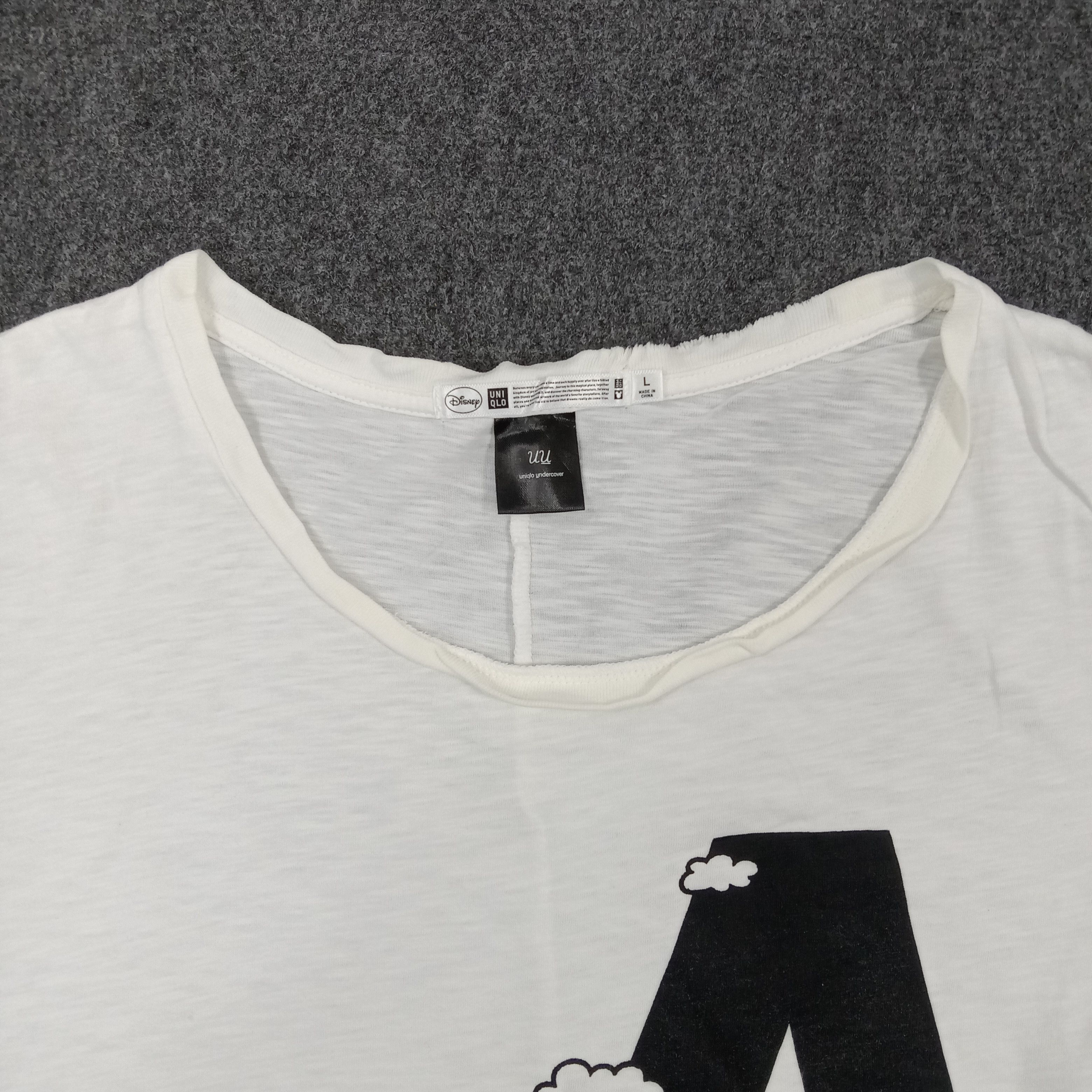 Mickey Mouse × Undercover × Vintage Mickey Mouse X Uniqlo X Undercover Japanese Brand Tshirt Size M / US 6-8 / IT 42-44 - 3 Thumbnail