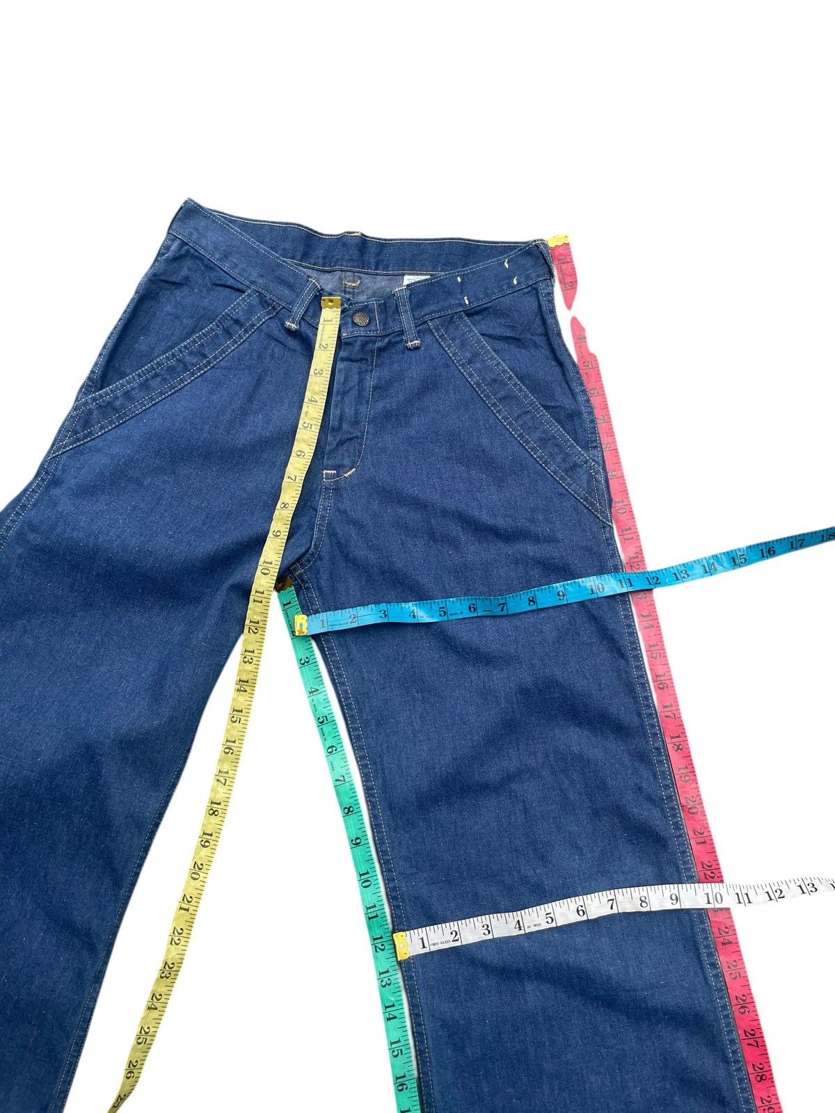 Other Vintage 70’s Unknown Flare Jeans Size US 28 / EU 44 - 11 Thumbnail