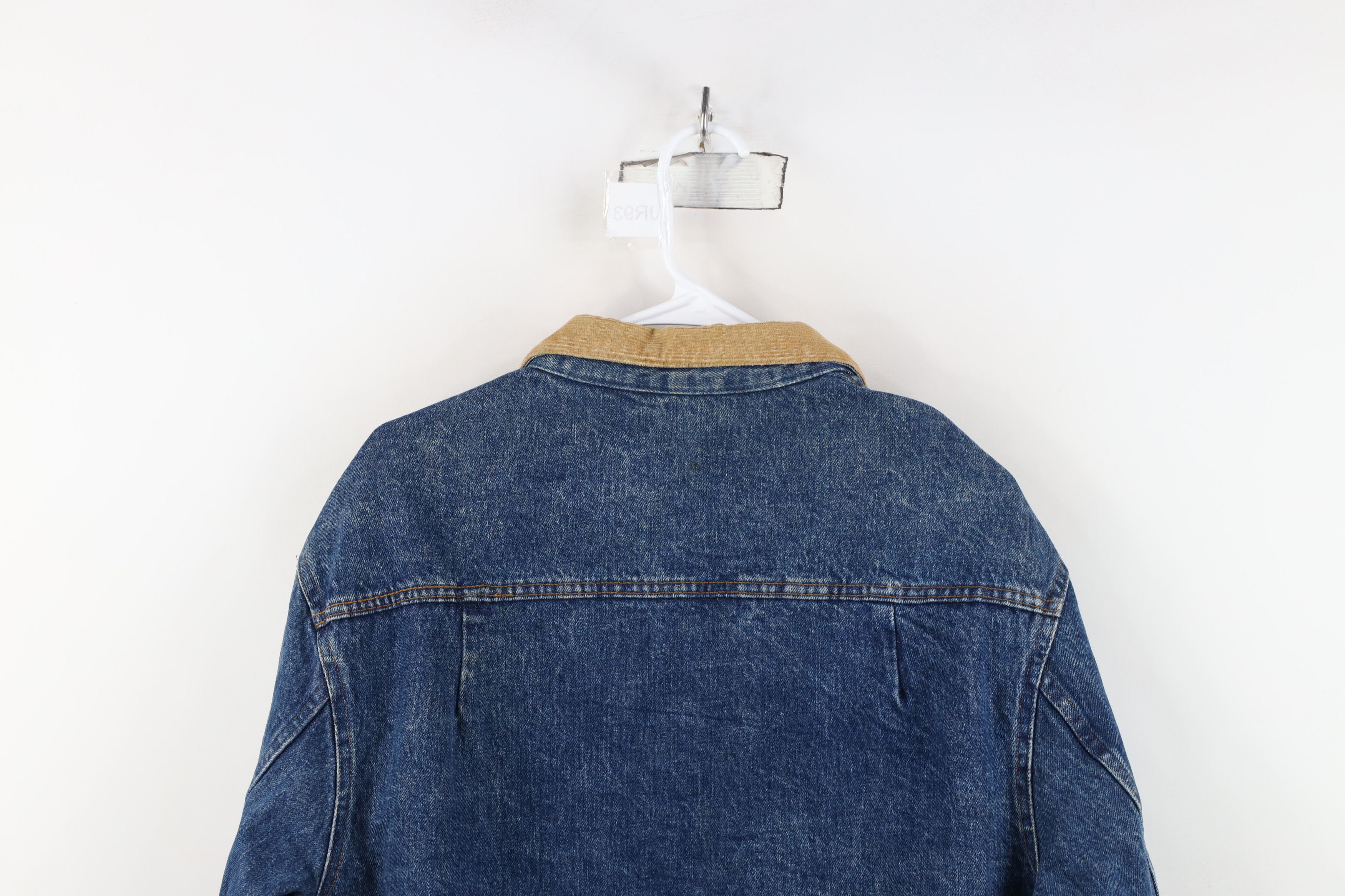Ralph Lauren Vintage 70s 80s Ralph Lauren Denim Jean Trucker Jacket USA Size US XL / EU 56 / 4 - 14 Thumbnail