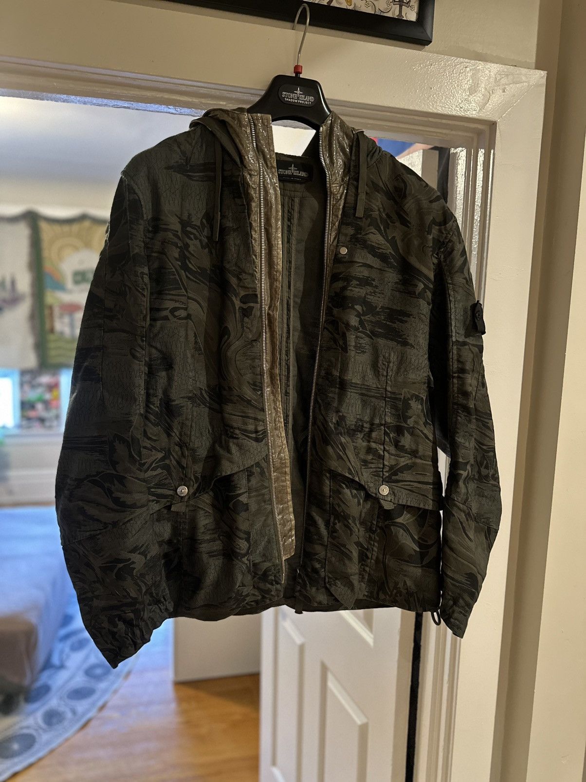 ジャケット・アウター STONE  SHADOW PROJECT SHELL XL JKT Stone Island Shadow Project Gore-Tex Paclite Shell Jacket